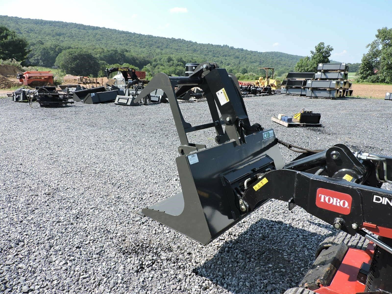 CID 44" GRAPPLE BUCKET TORO DINGO MOUNT Loader and Skid Steer