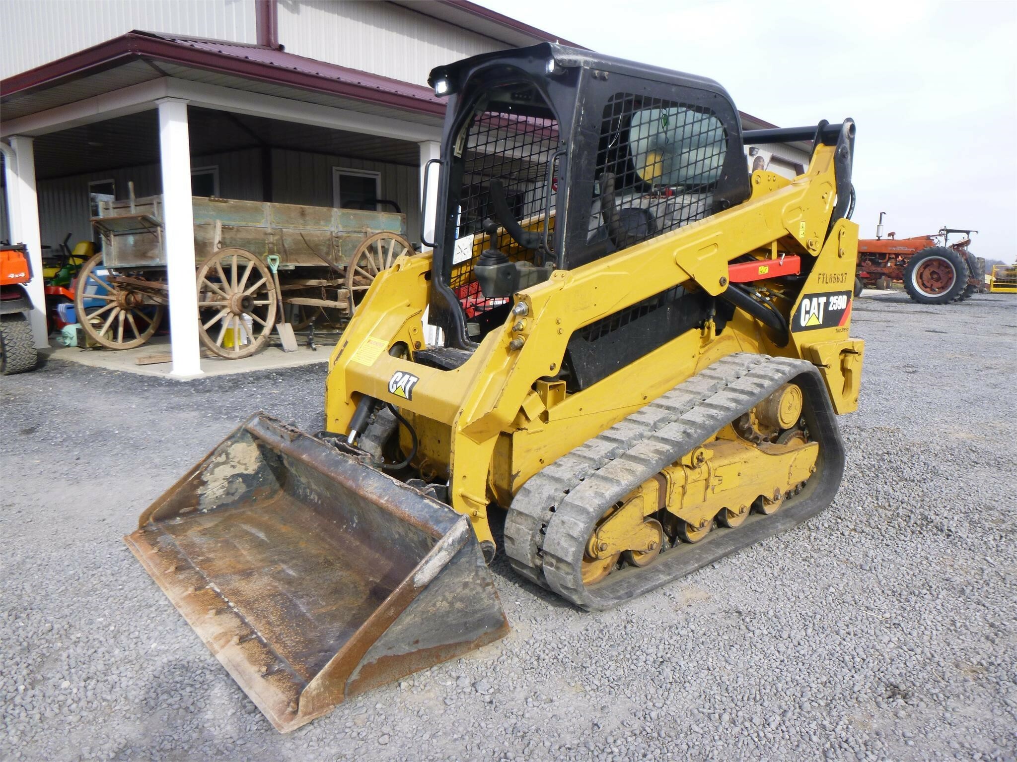 2015 Caterpillar 259D Skid Steer 32,900 Machinery Pete