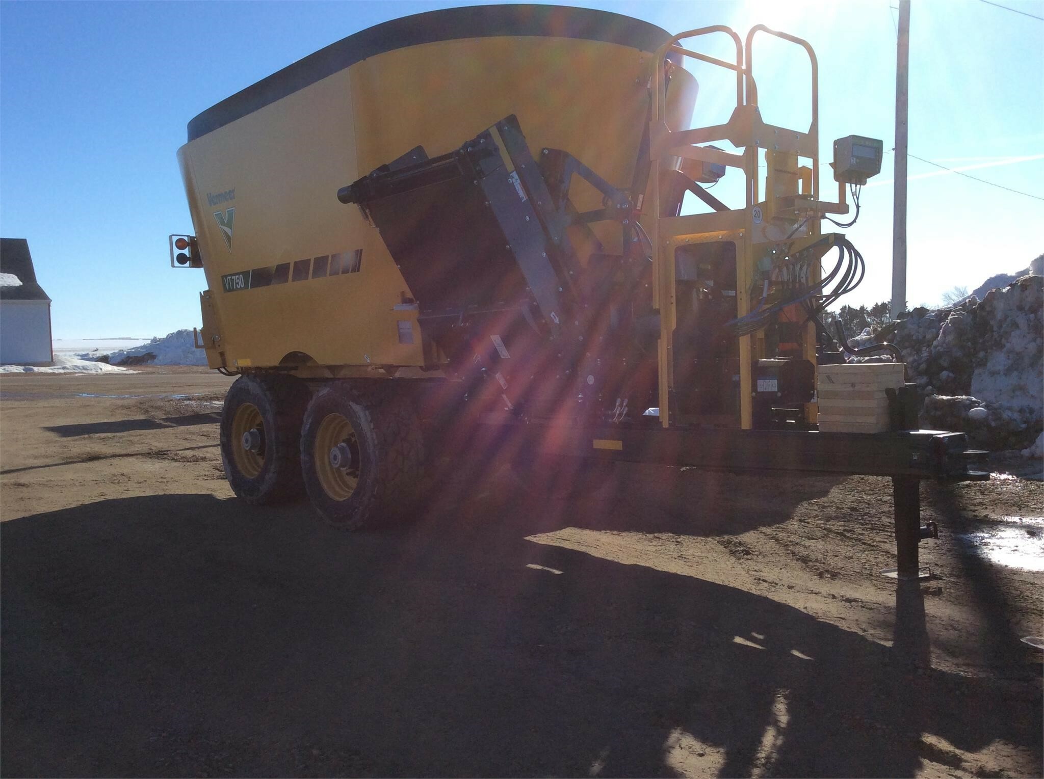 2023 Vermeer VT750 Feed Wagon Call Machinery Pete