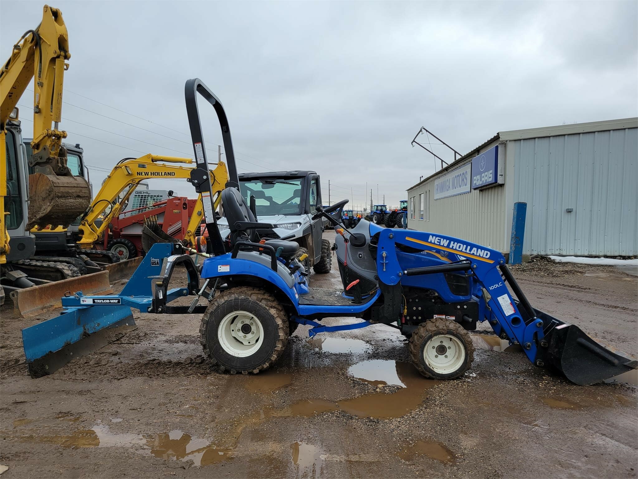 2020 New Holland WORKMASTER 25S Tractor 18,000 Machinery Pete
