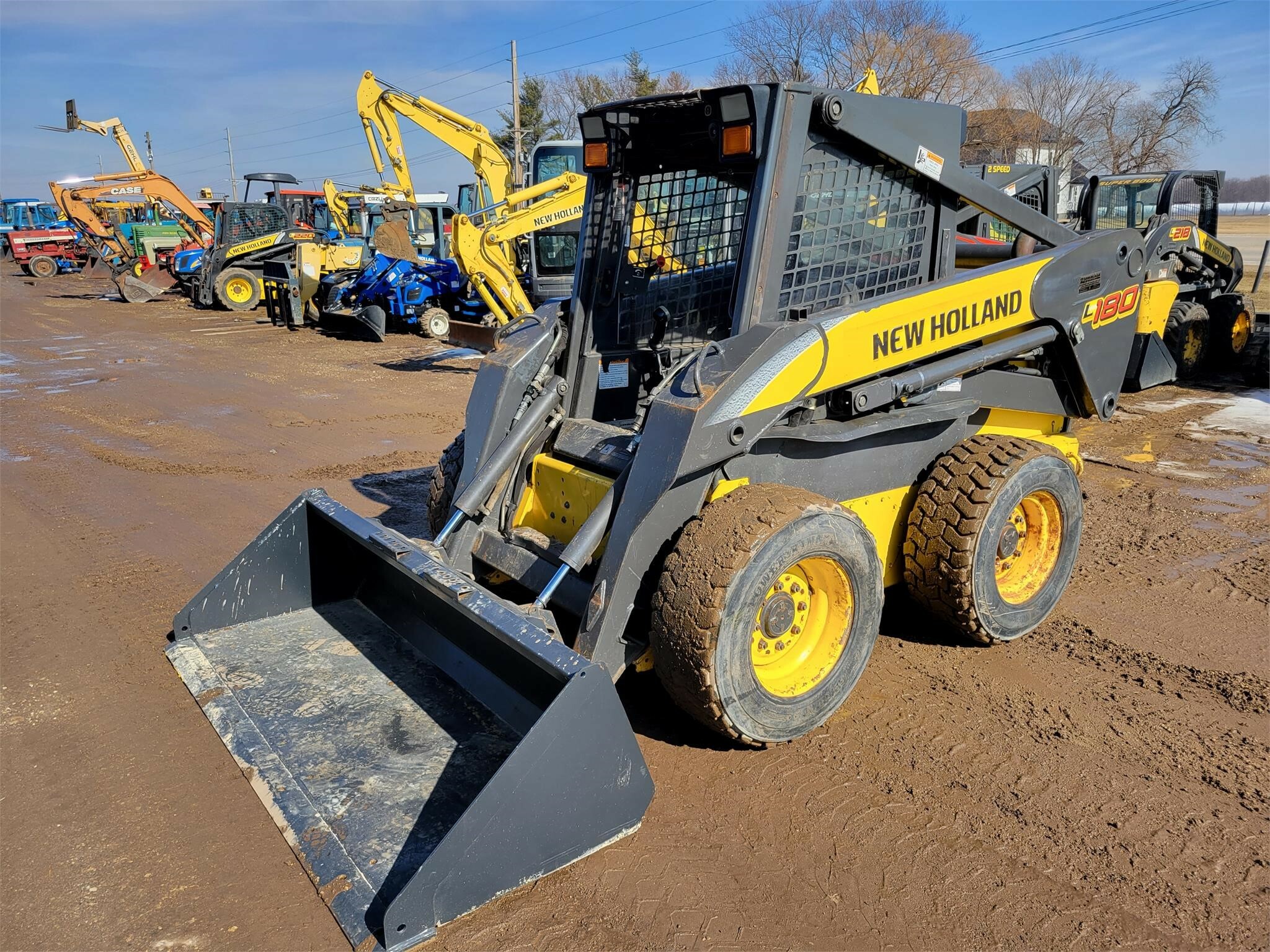 2007 New Holland L180 Skid Steer - $19,500 | Machinery Pete
