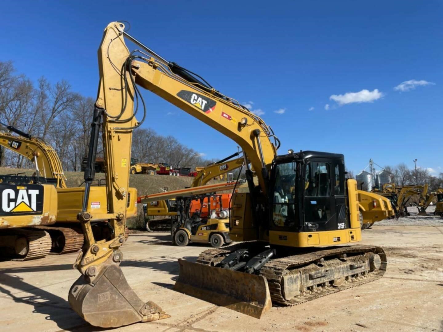 2017 Caterpillar 315F LCR Excavators and Mini Excavator 175,000