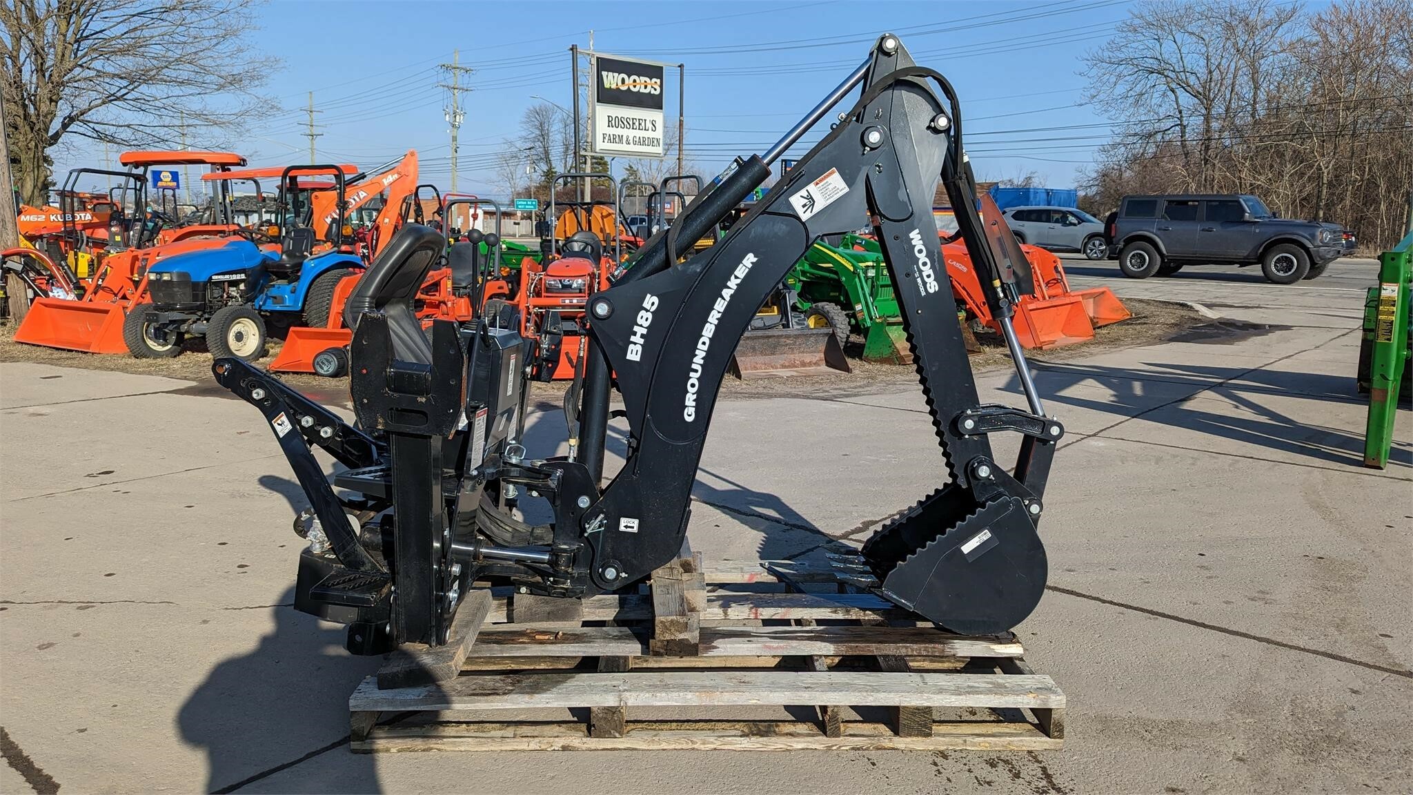 Woods BH85 Loader and Skid Steer Attachment 11,900 Machinery Pete