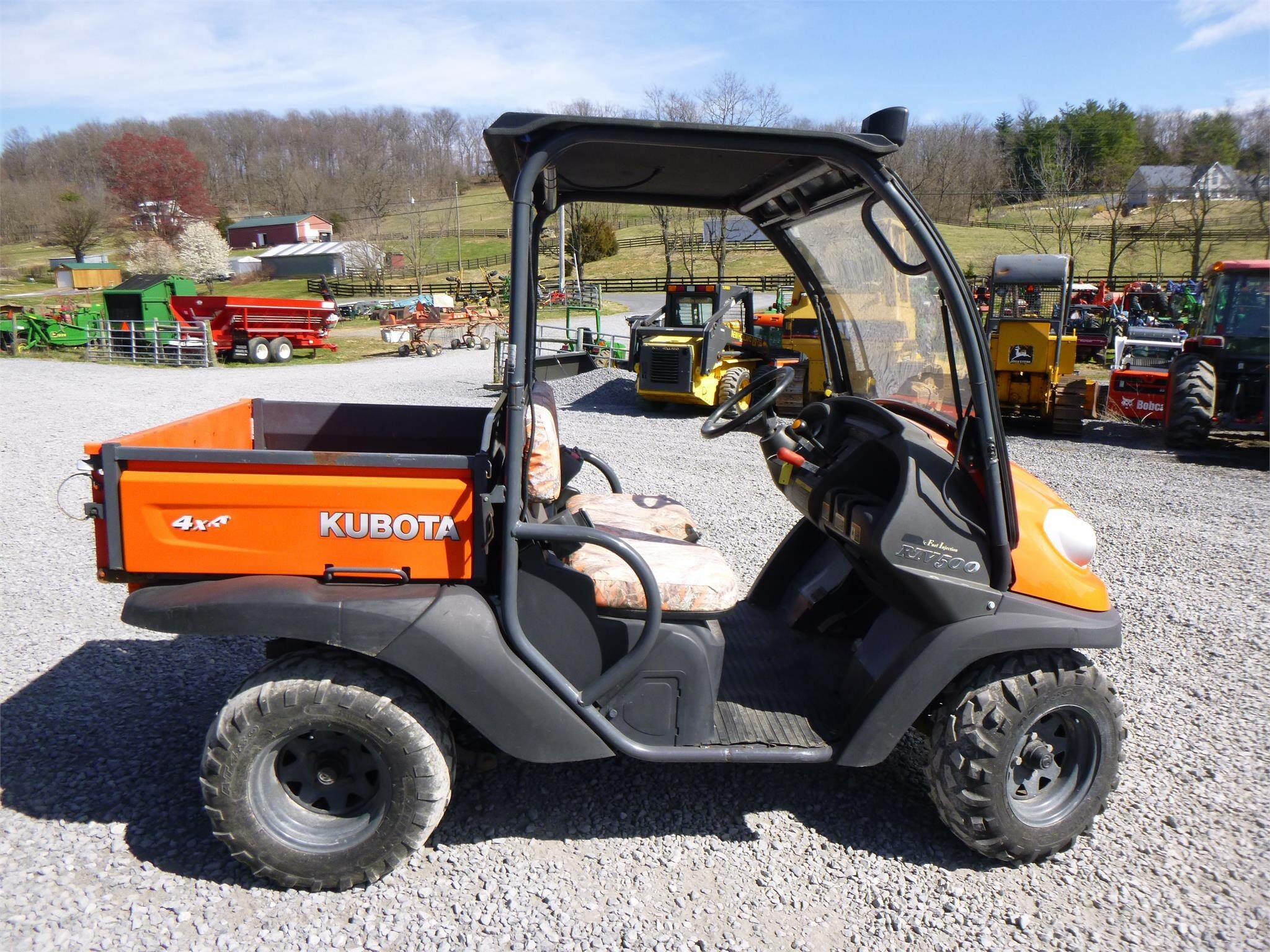 2015 Kubota RTV500 ATVs and Utility Vehicle 8,500 Machinery Pete