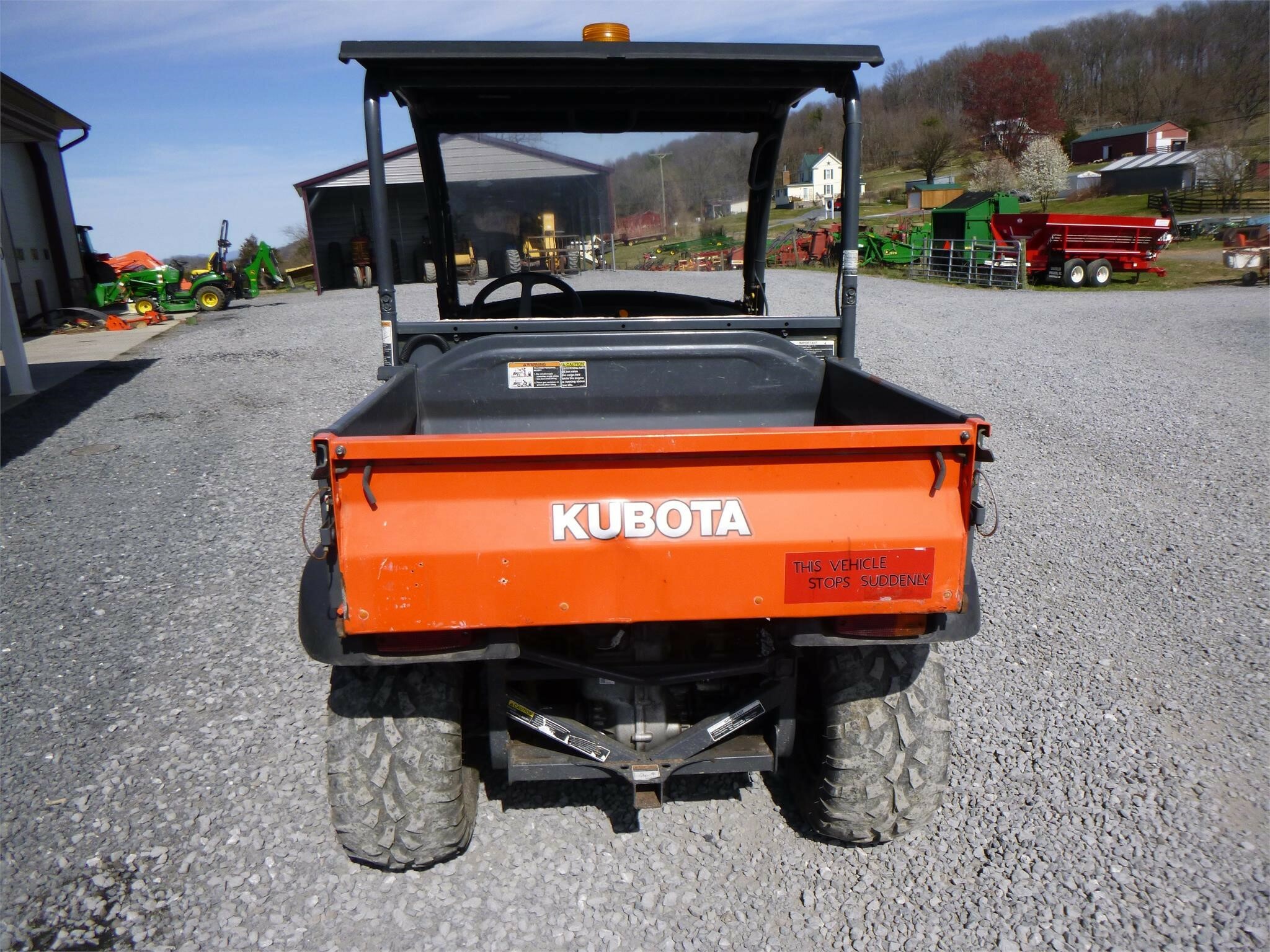 2015 Kubota RTV500 ATVs and Utility Vehicle 8,500 Machinery Pete
