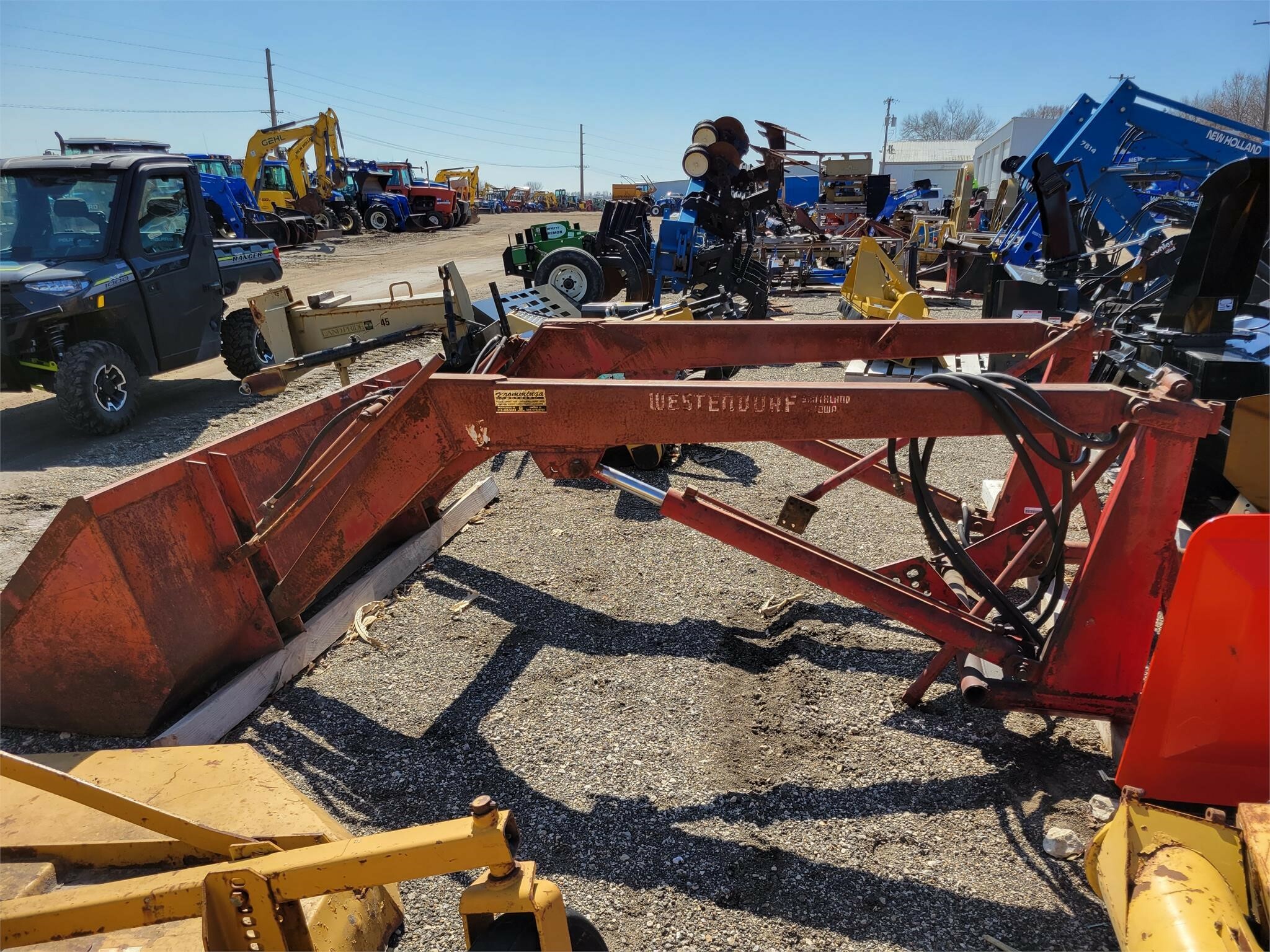 Westendorf WL40 Front End Loader 2,850 Machinery Pete
