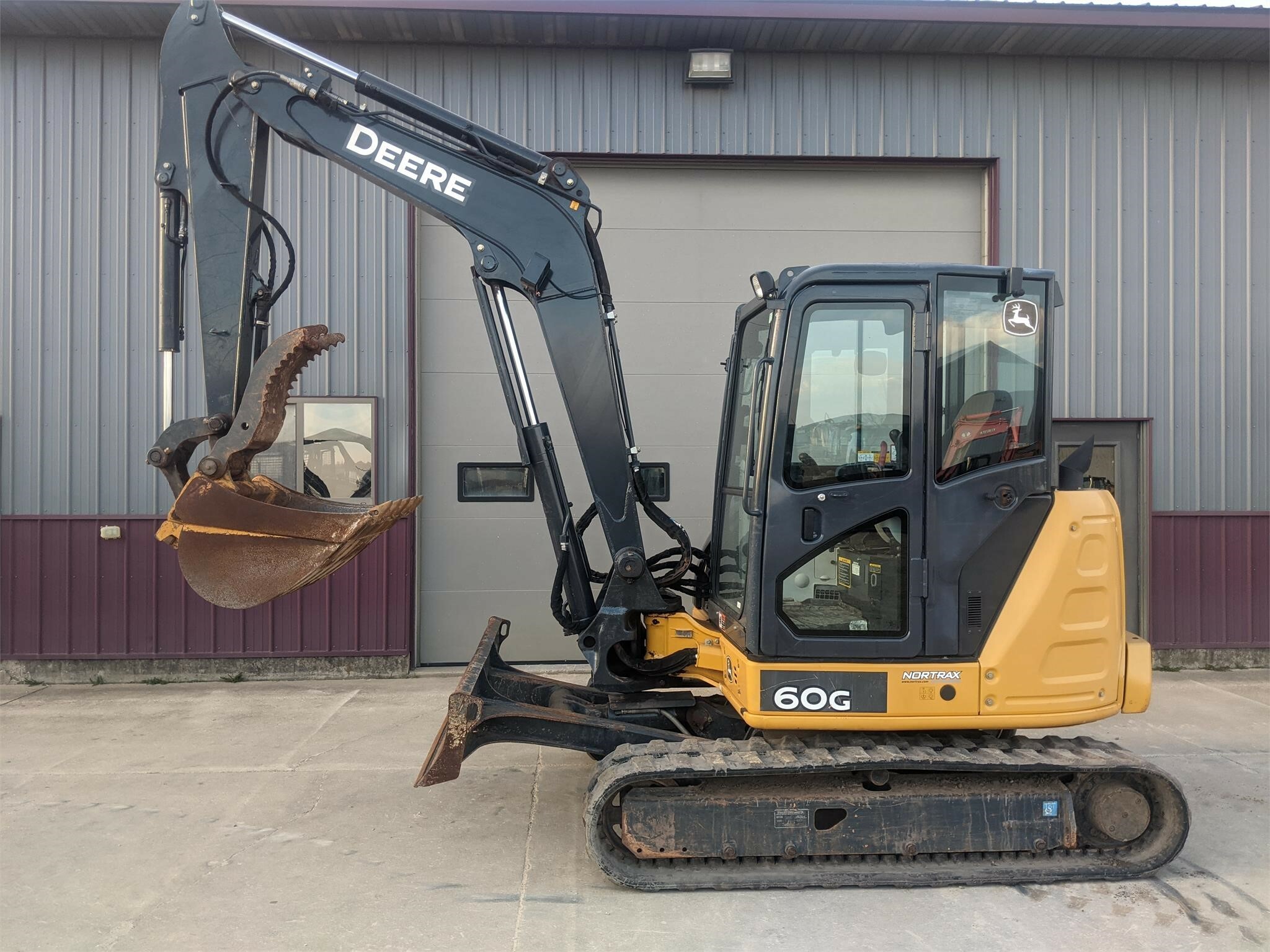 2017 Deere 60G Backhoe 69,500 Machinery Pete