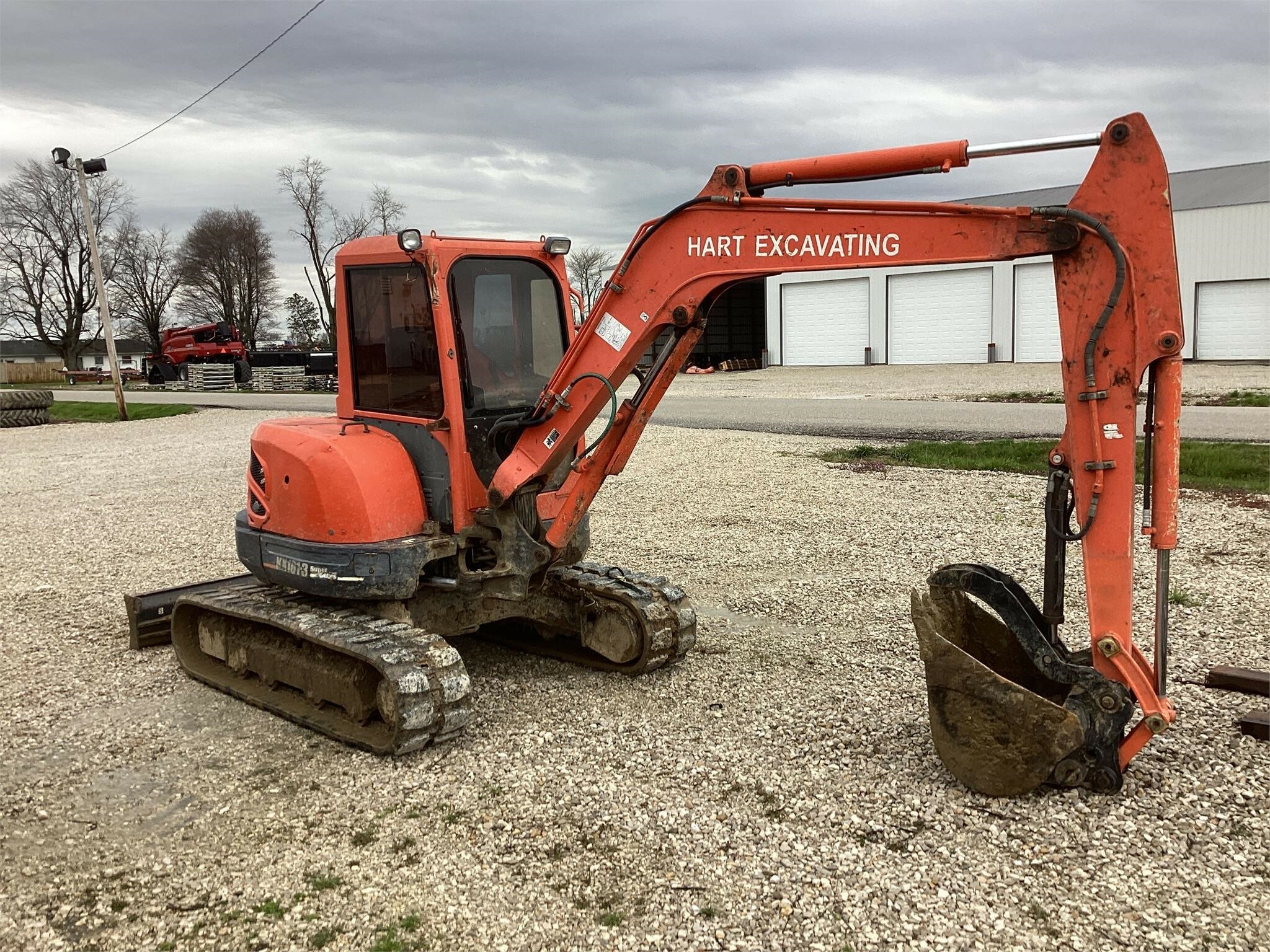 Kubota KX1613 Mini Excavator 34,800 Machinery Pete