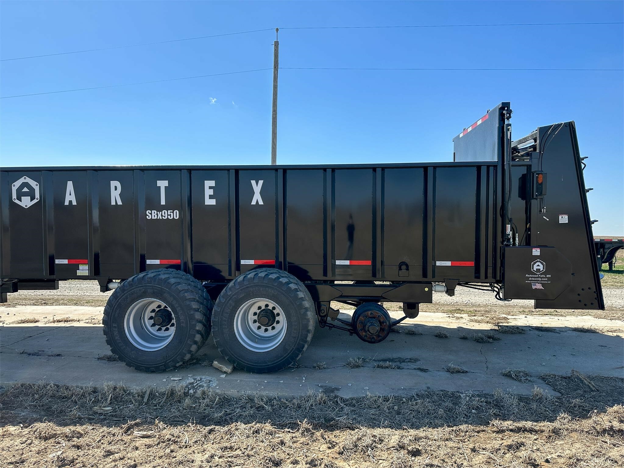 2024 Artex SBX950 Manure Spreader Call Machinery Pete