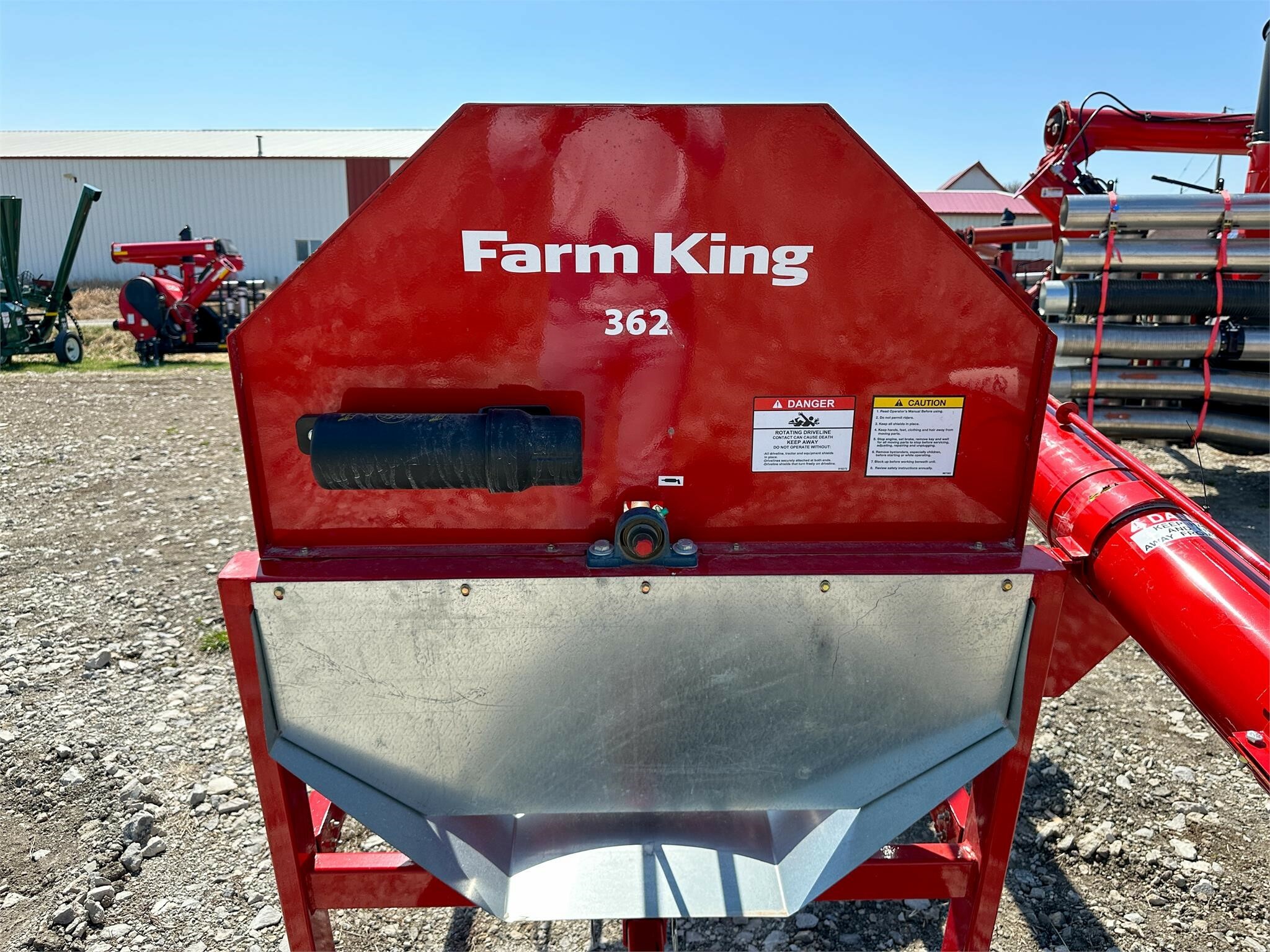 2024 Buhler Farm King 362 Grain Cleaner 8,201 Machinery Pete