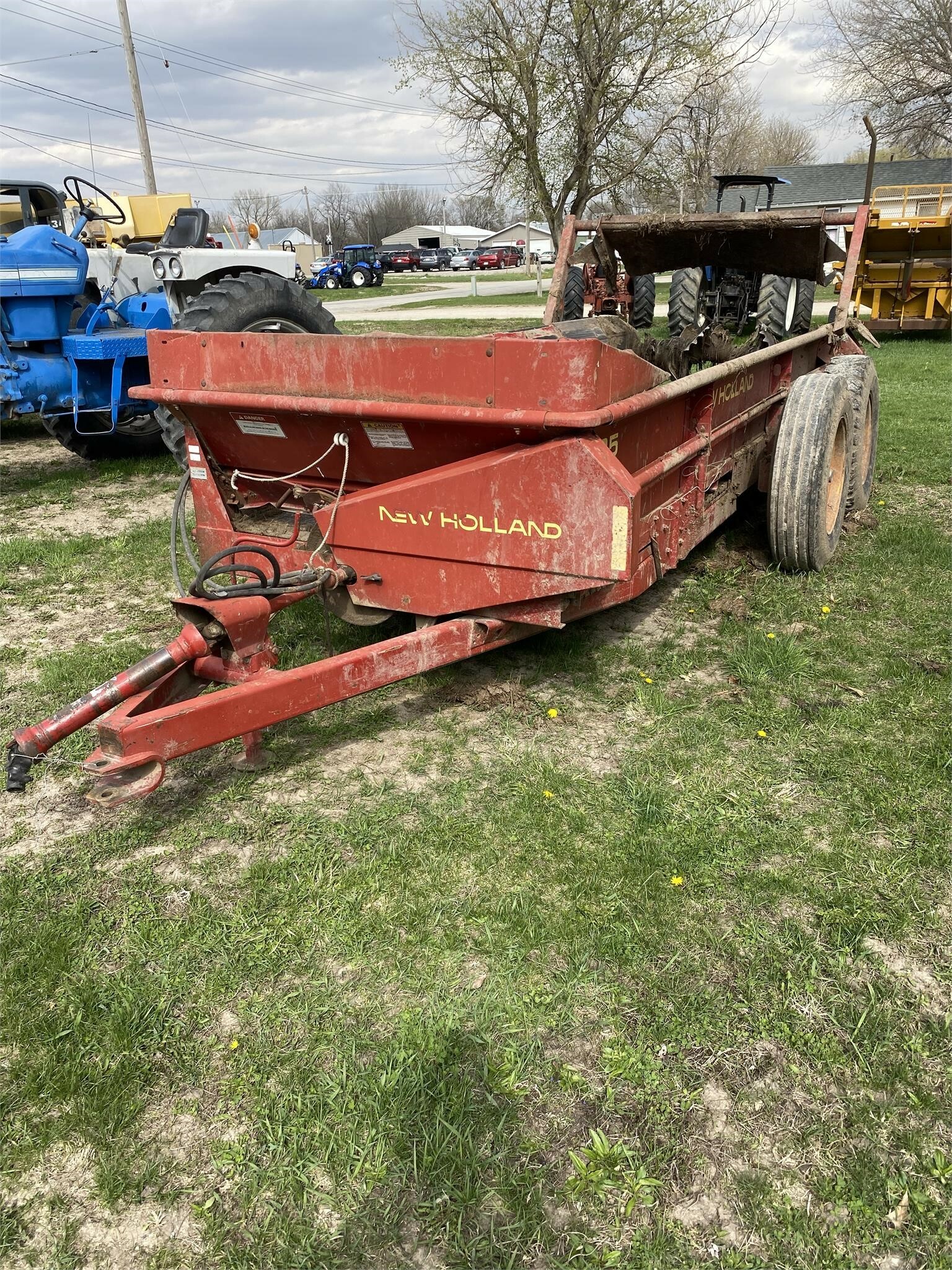 1993 New Holland 185 Manure Spreader 5,500 Machinery Pete