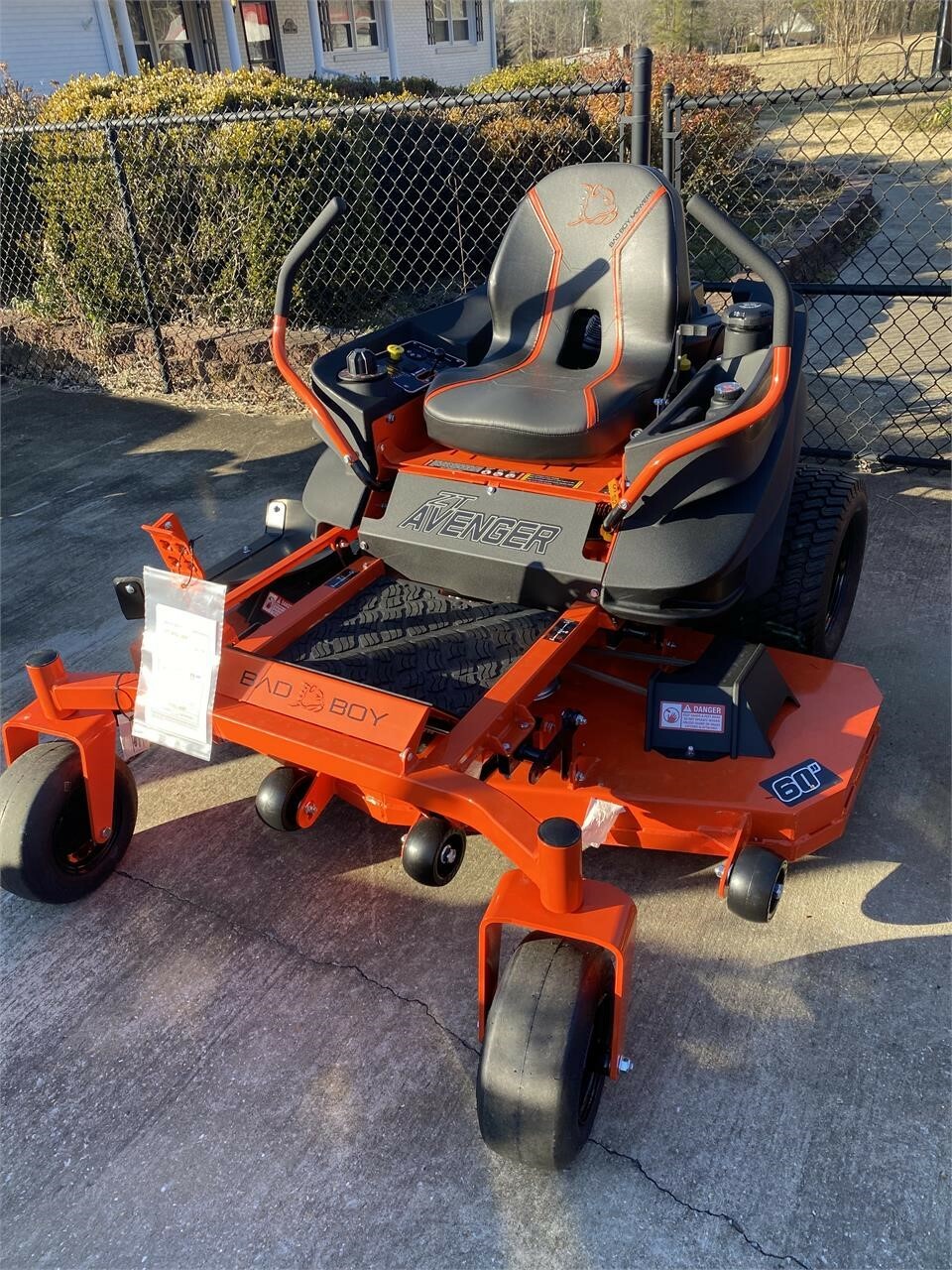 2023 Bad Boy ZT AVENGER 6000 Lawn Mower Call Machinery Pete