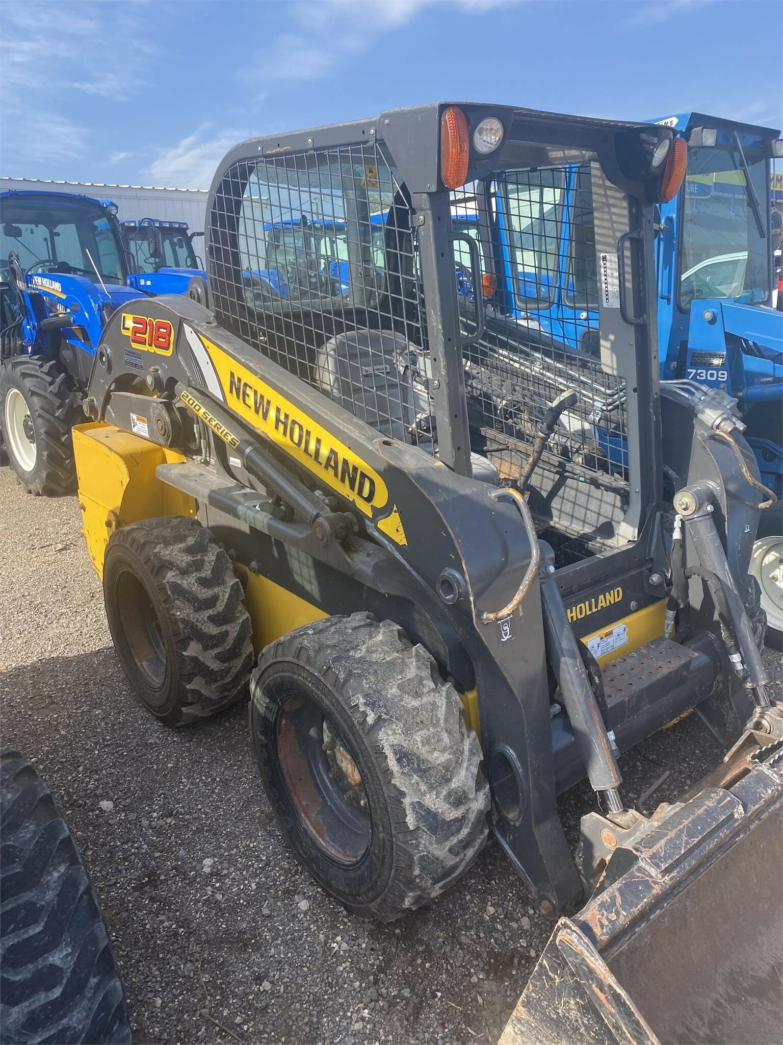 2017 New Holland L218 Skid Steer 24,500 Machinery Pete
