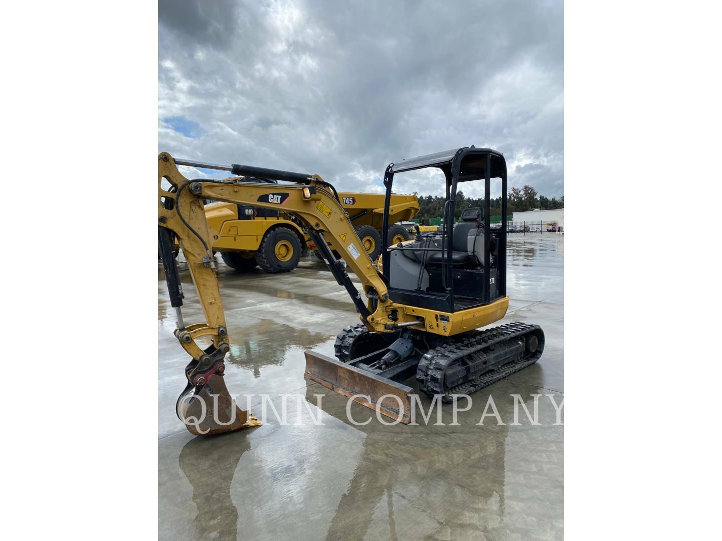 2017 CAT 302.7D CR Mini Excavator 35,000 Machinery Pete