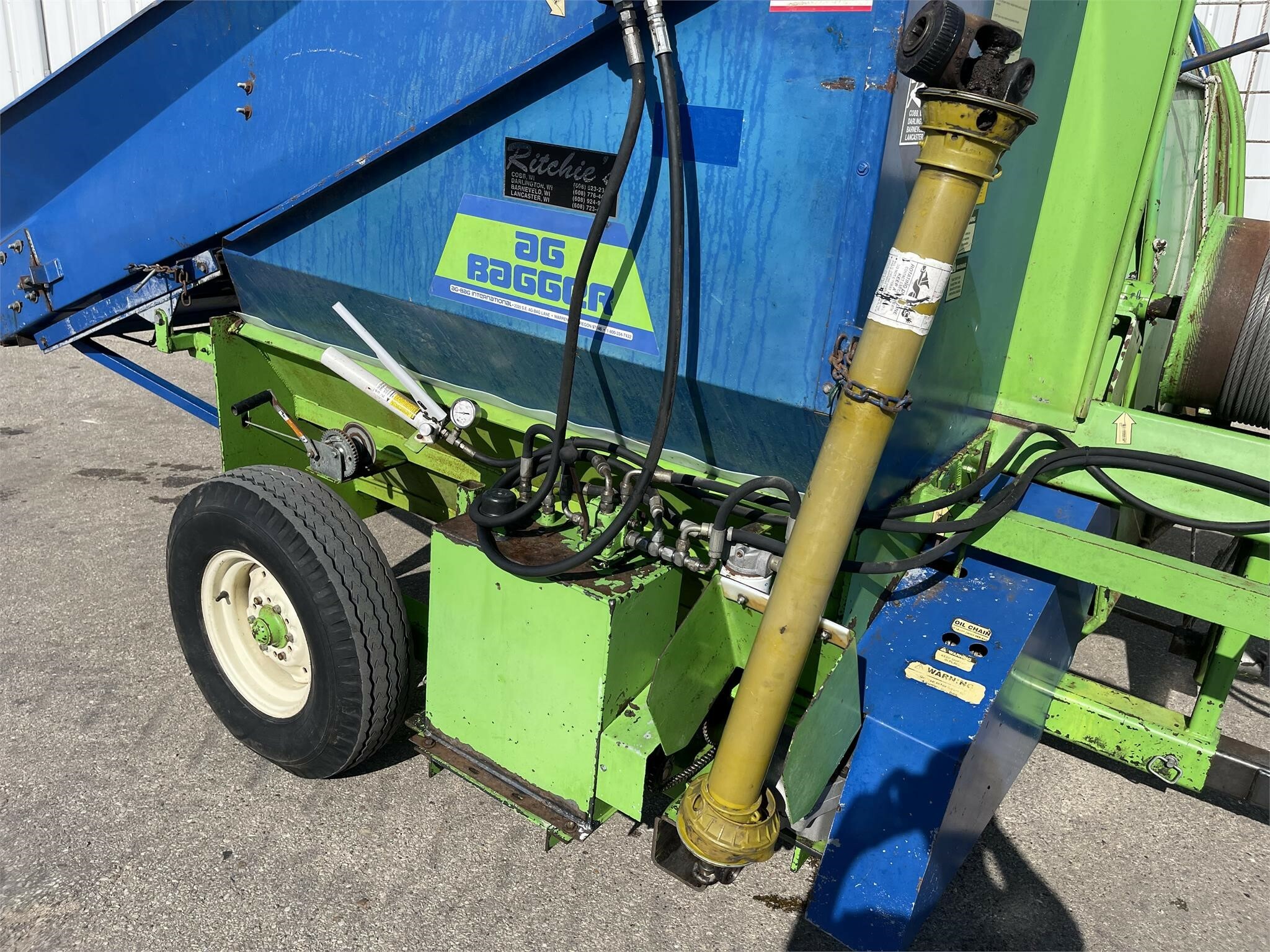 1999 AgBag G6000 Forage Bagger 24,900 Machinery Pete