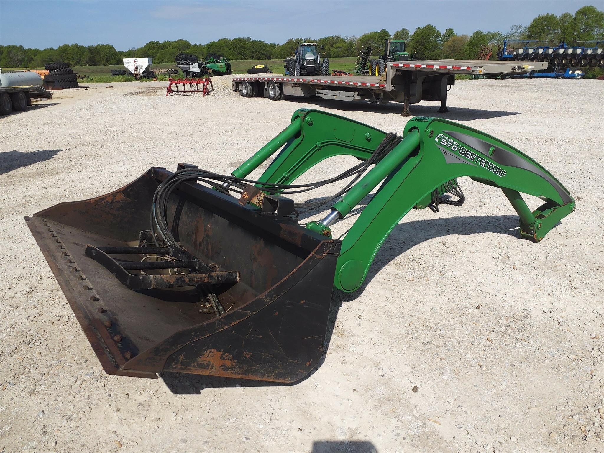 Westendorf 570 Front End Loader 8,500 Machinery Pete