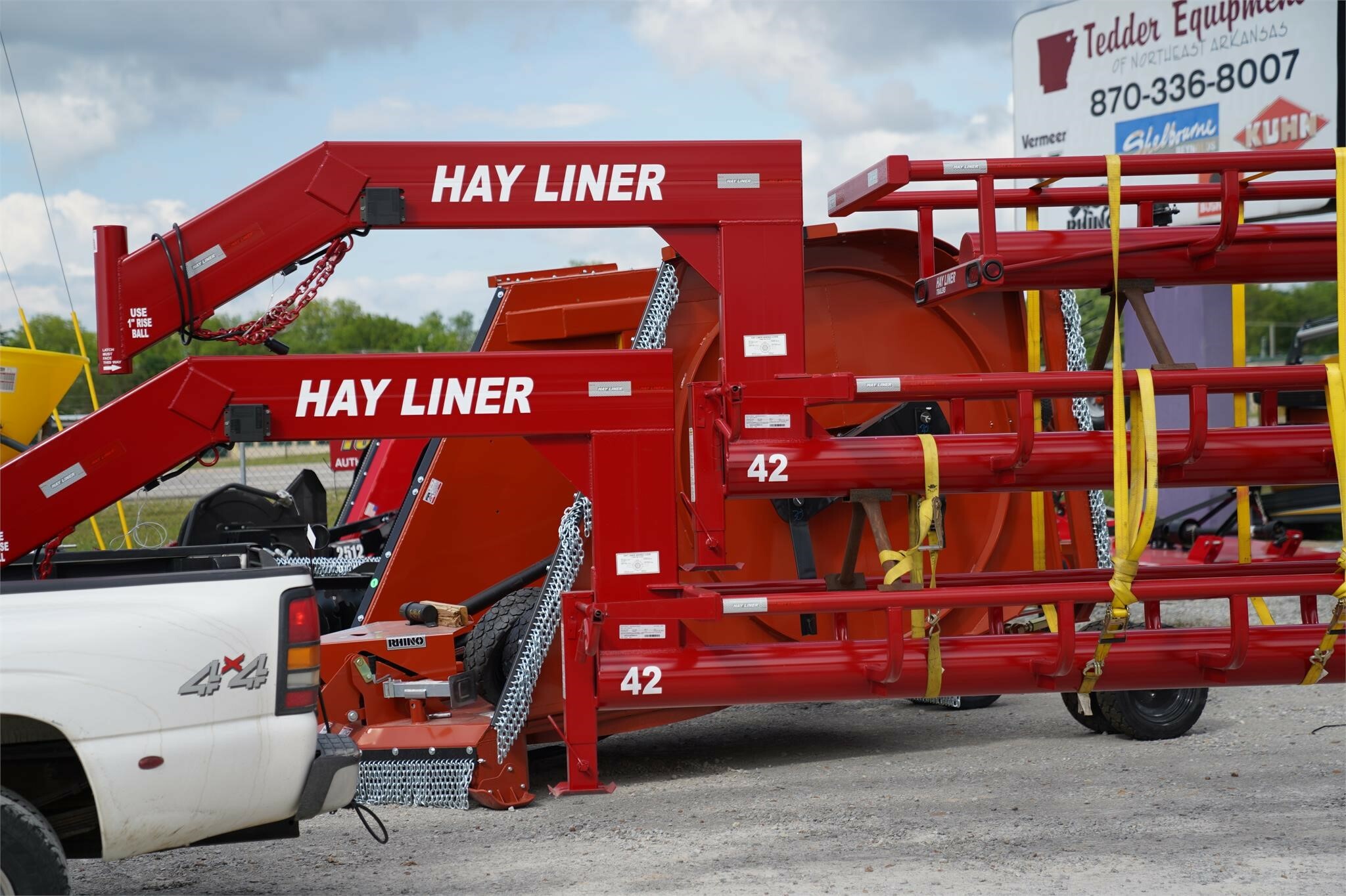 2024 Brad's Welding Shop Hay Liner Bale Wagons and Trailer 7,300