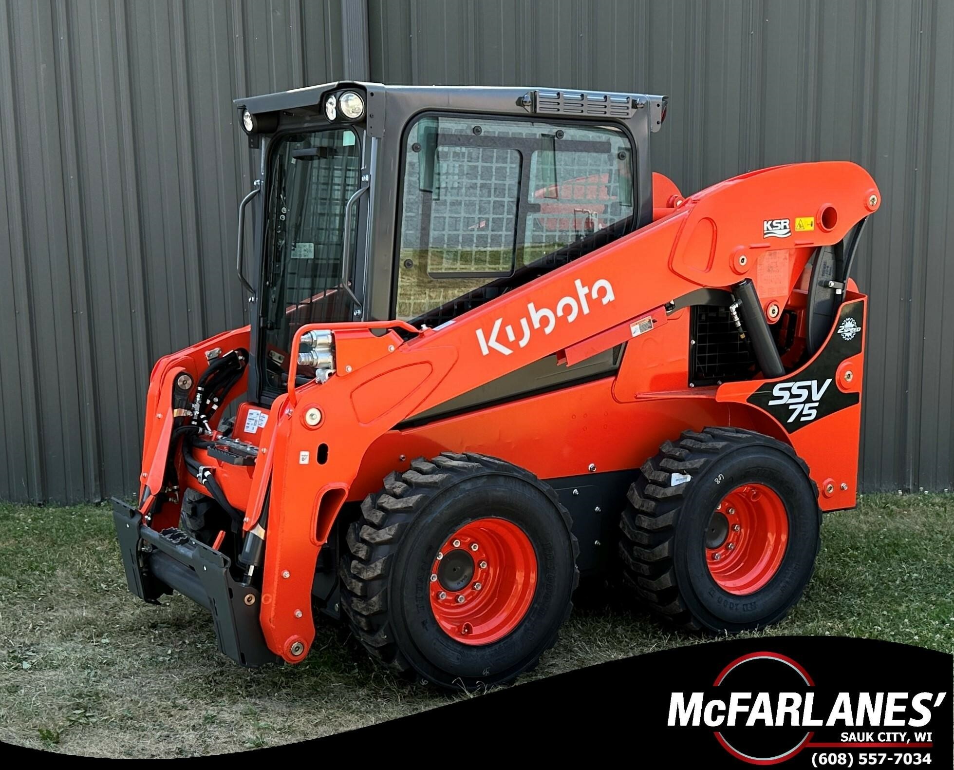 2023 Kubota SSV75 Skid Steer Call Machinery Pete