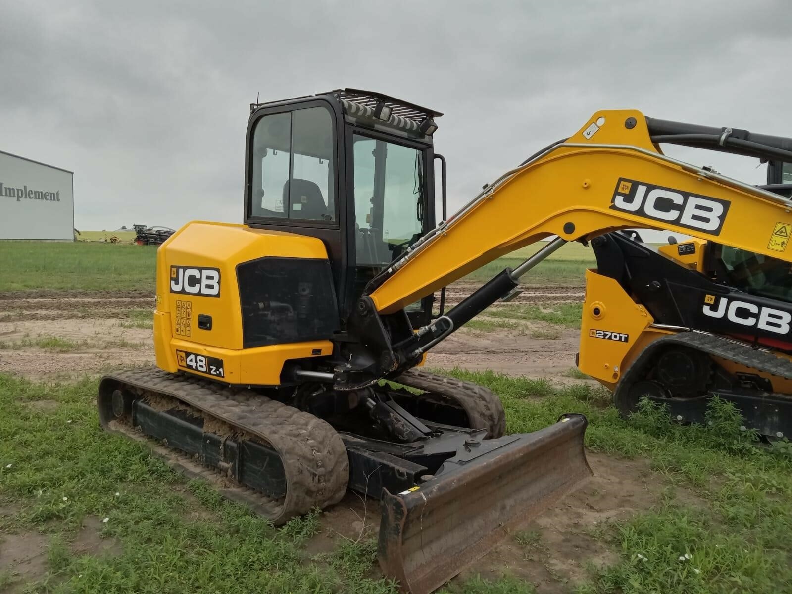 2021 JCB 48Z1 Mini Excavator 67,900 Machinery Pete