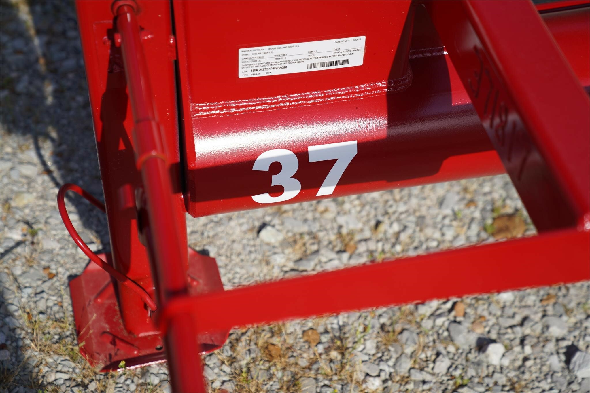 2024 Brad's Welding Shop Hay Liner Bale Wagons and Trailer 8,500