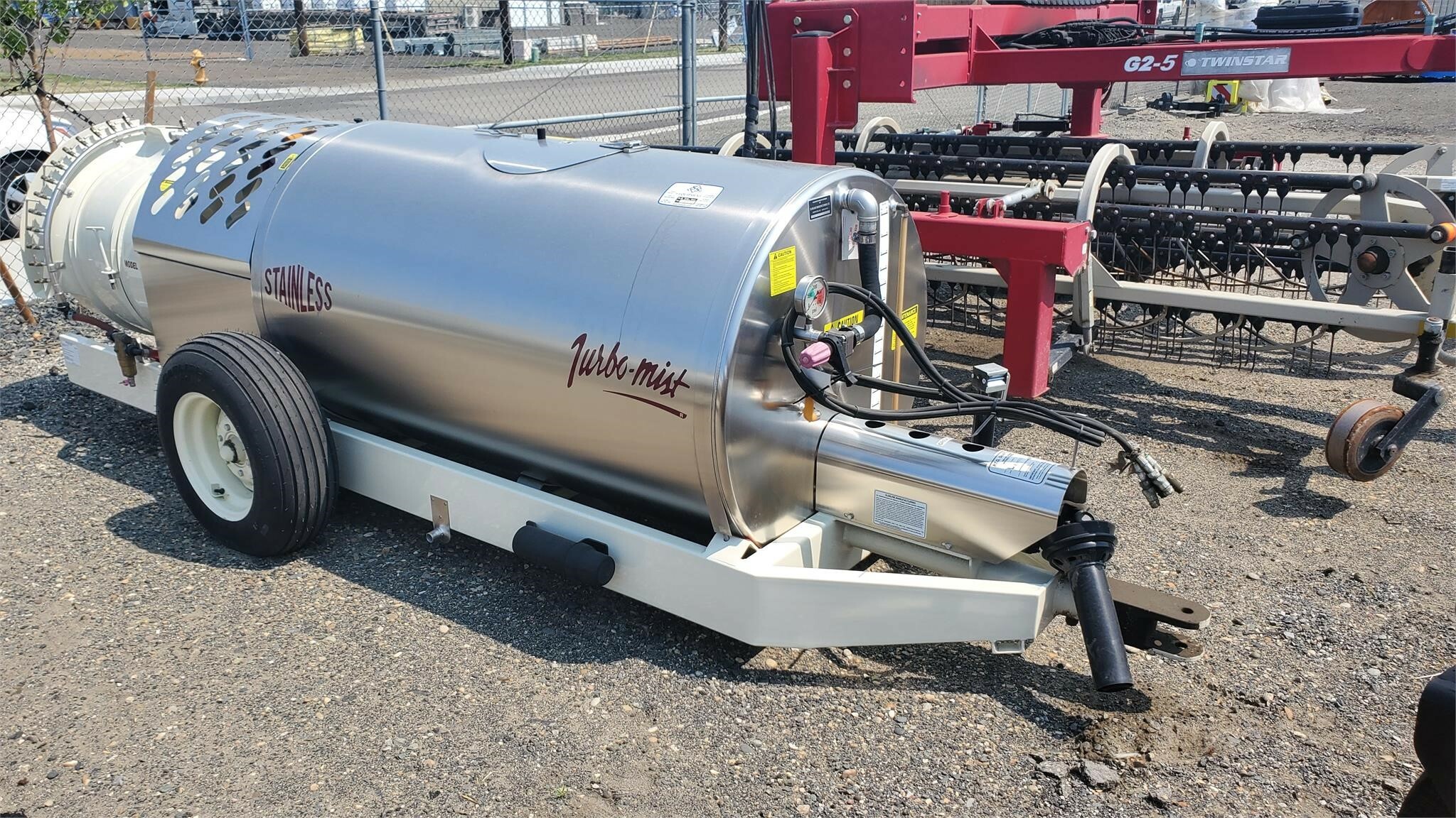 2021 TurboMist S30P400NS PullType Sprayer 18,900 Machinery Pete