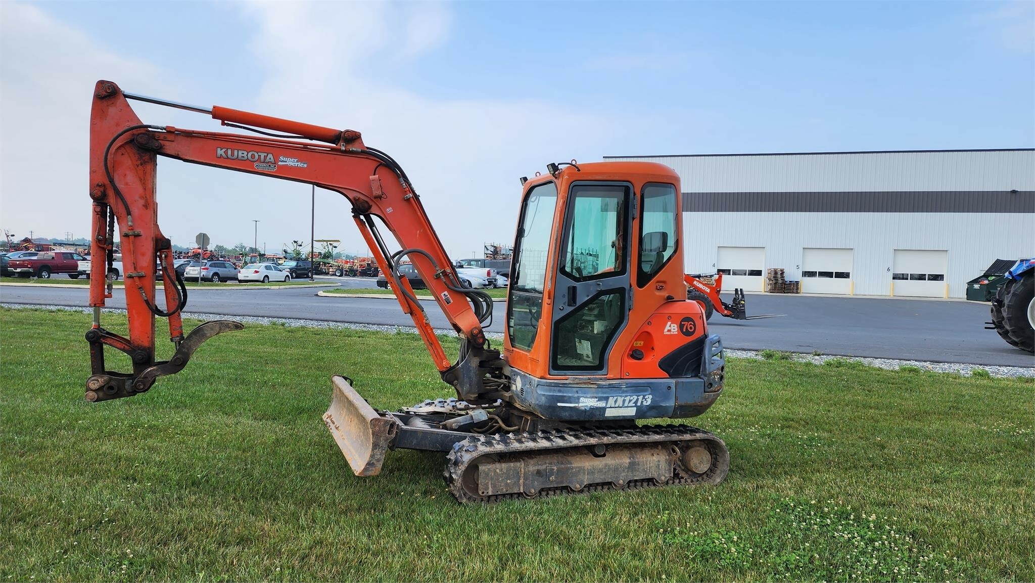 2006 Kubota KX1213 Excavator 28,500 Machinery Pete