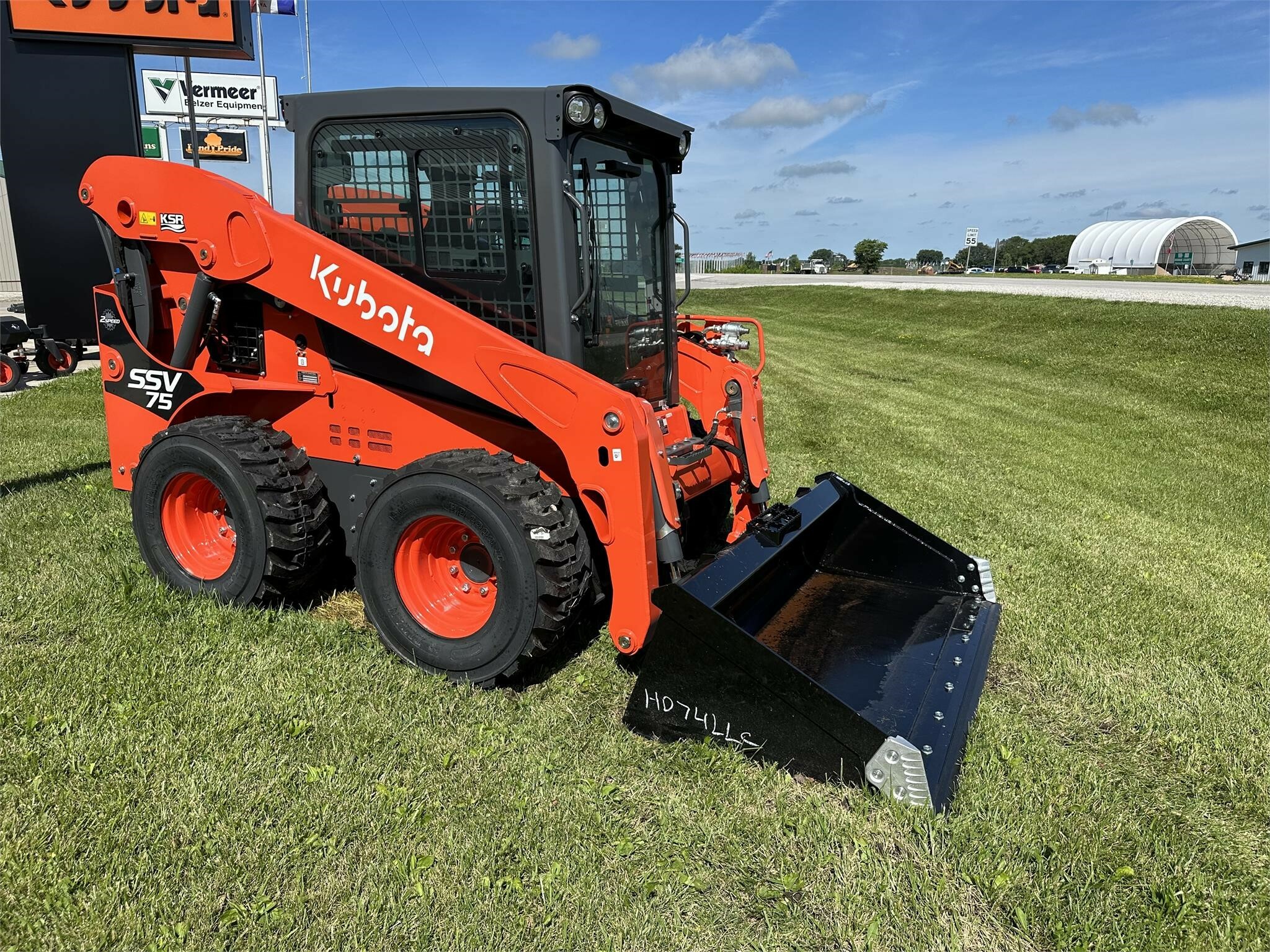 2023 Kubota SSV75 Skid Steer Call Machinery Pete