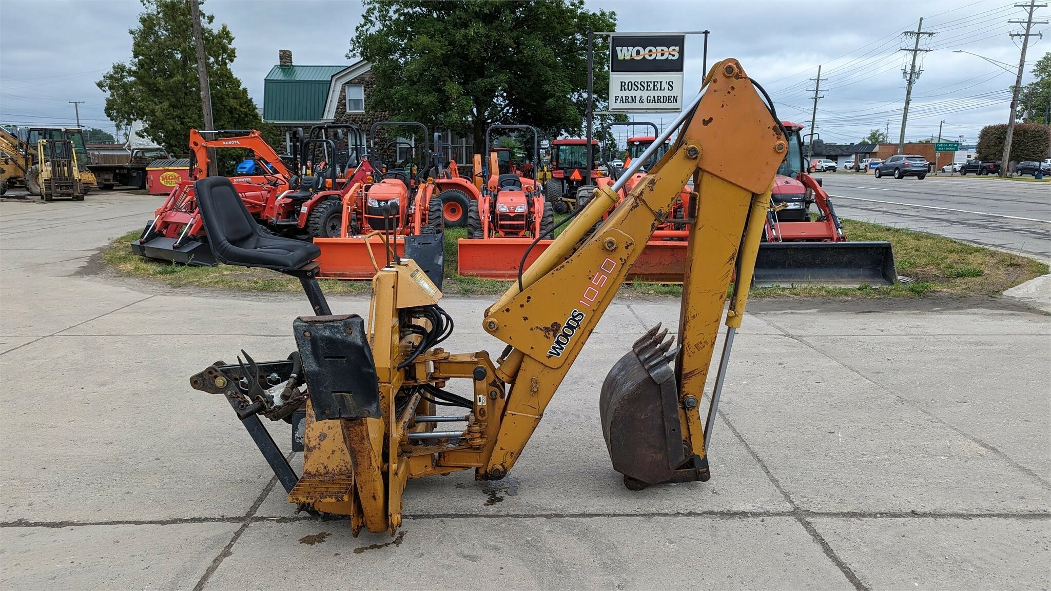 Woods 1050 Front End Loader 6,900 Machinery Pete