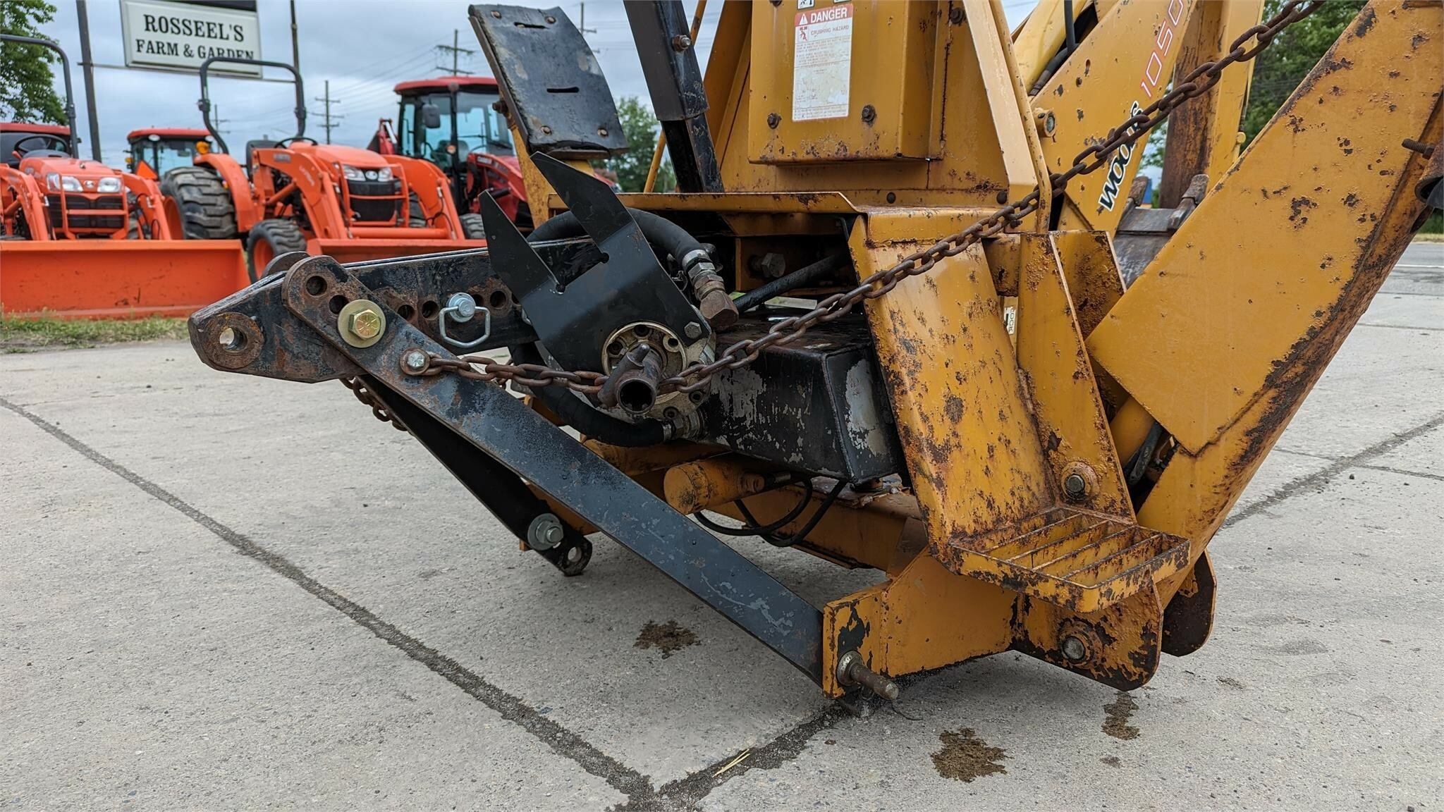 Woods 1050 Front End Loader 6,900 Machinery Pete