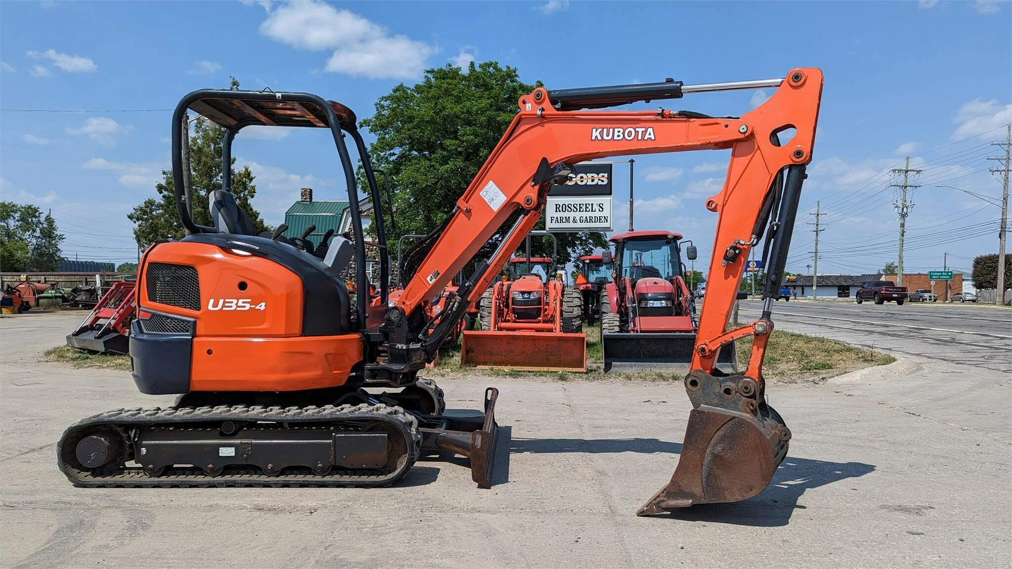 2015 Kubota U35-4 Mini Excavator - $39,500 | Machinery Pete