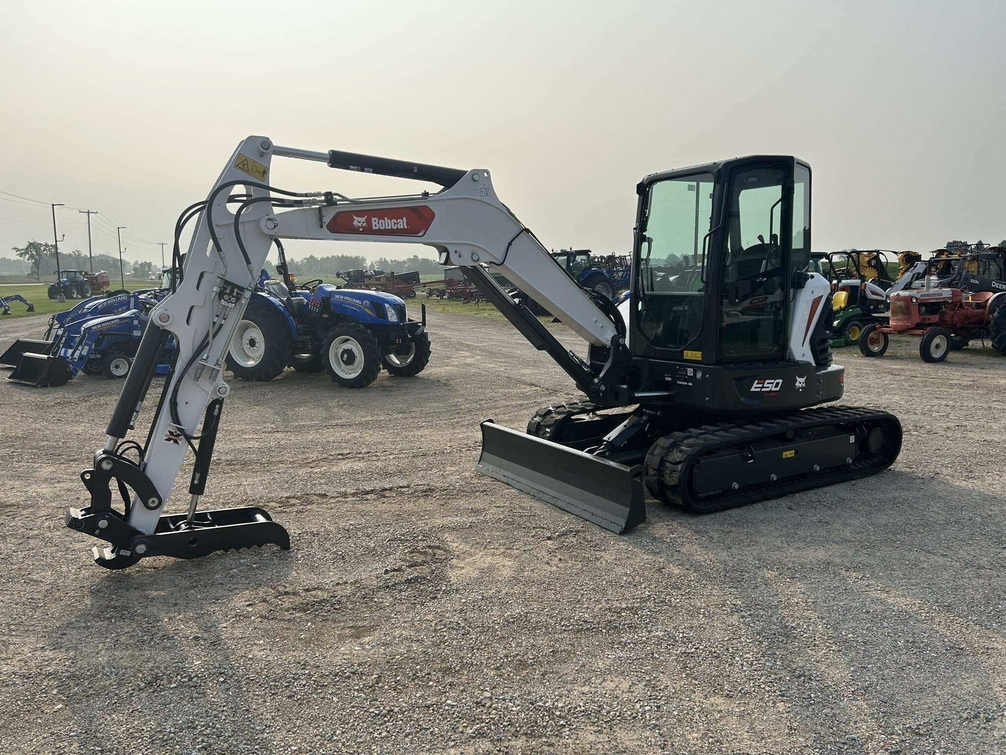 2023 Bobcat E50 Mini Excavator Call Machinery Pete