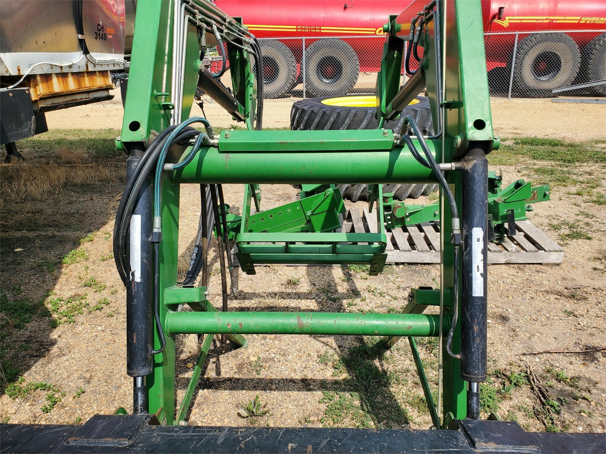 Allied 595 Front End Loader 4,900 Machinery Pete