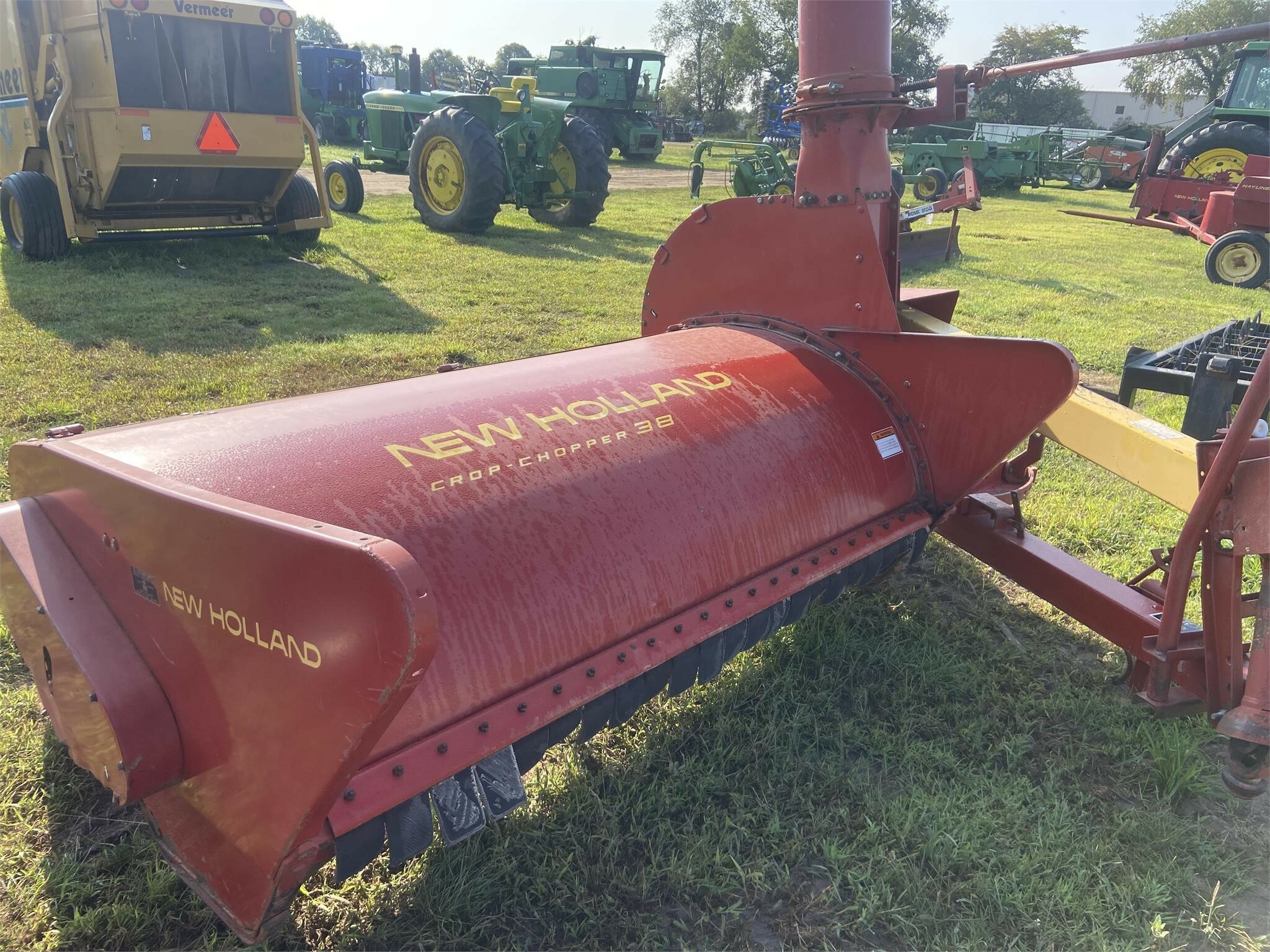 New Holland 38 Flail Choppers / Stalk Chopper 7,900 Machinery Pete