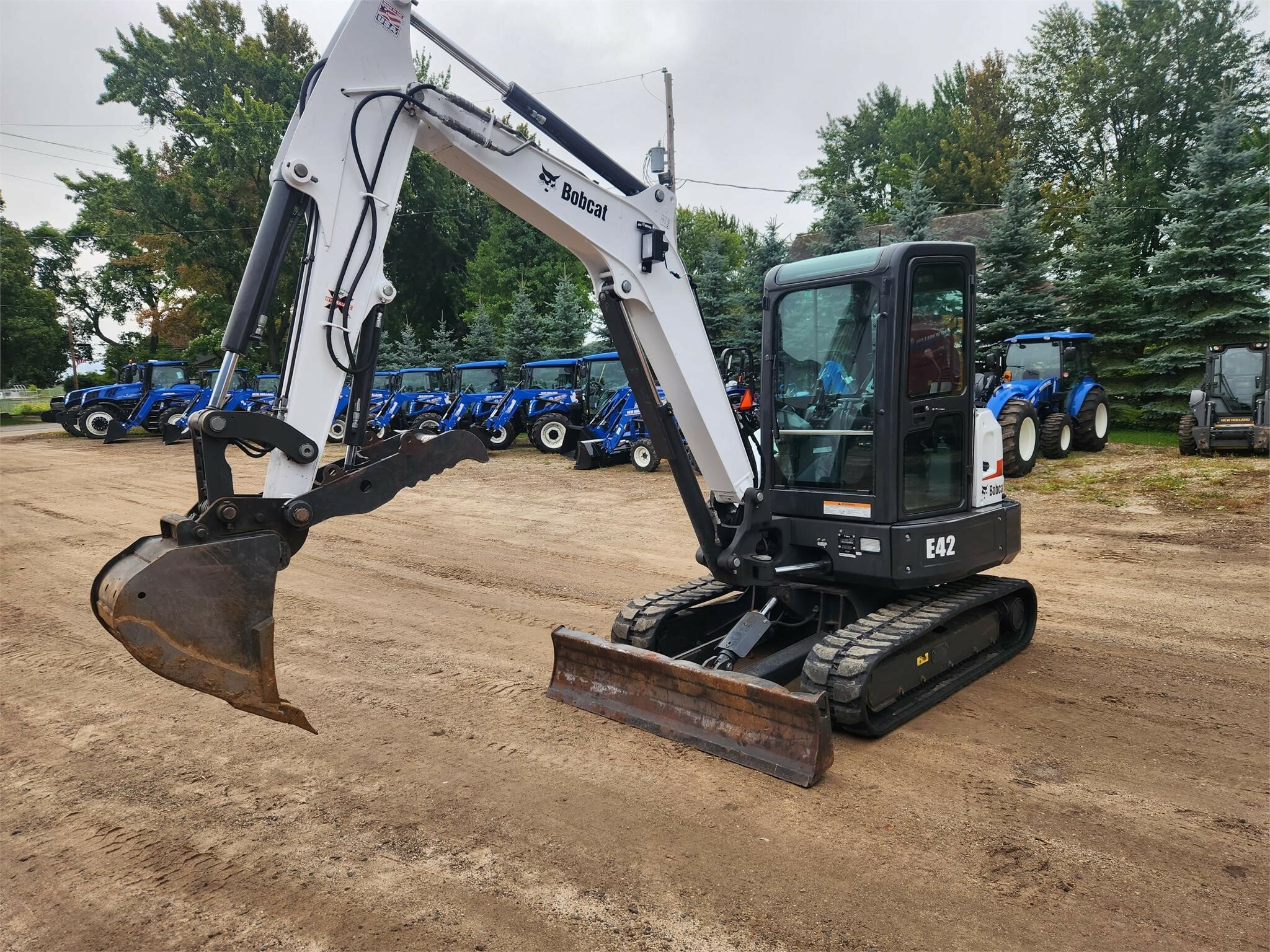 2019 Bobcat E42 Mini Excavator 54,900 Machinery Pete