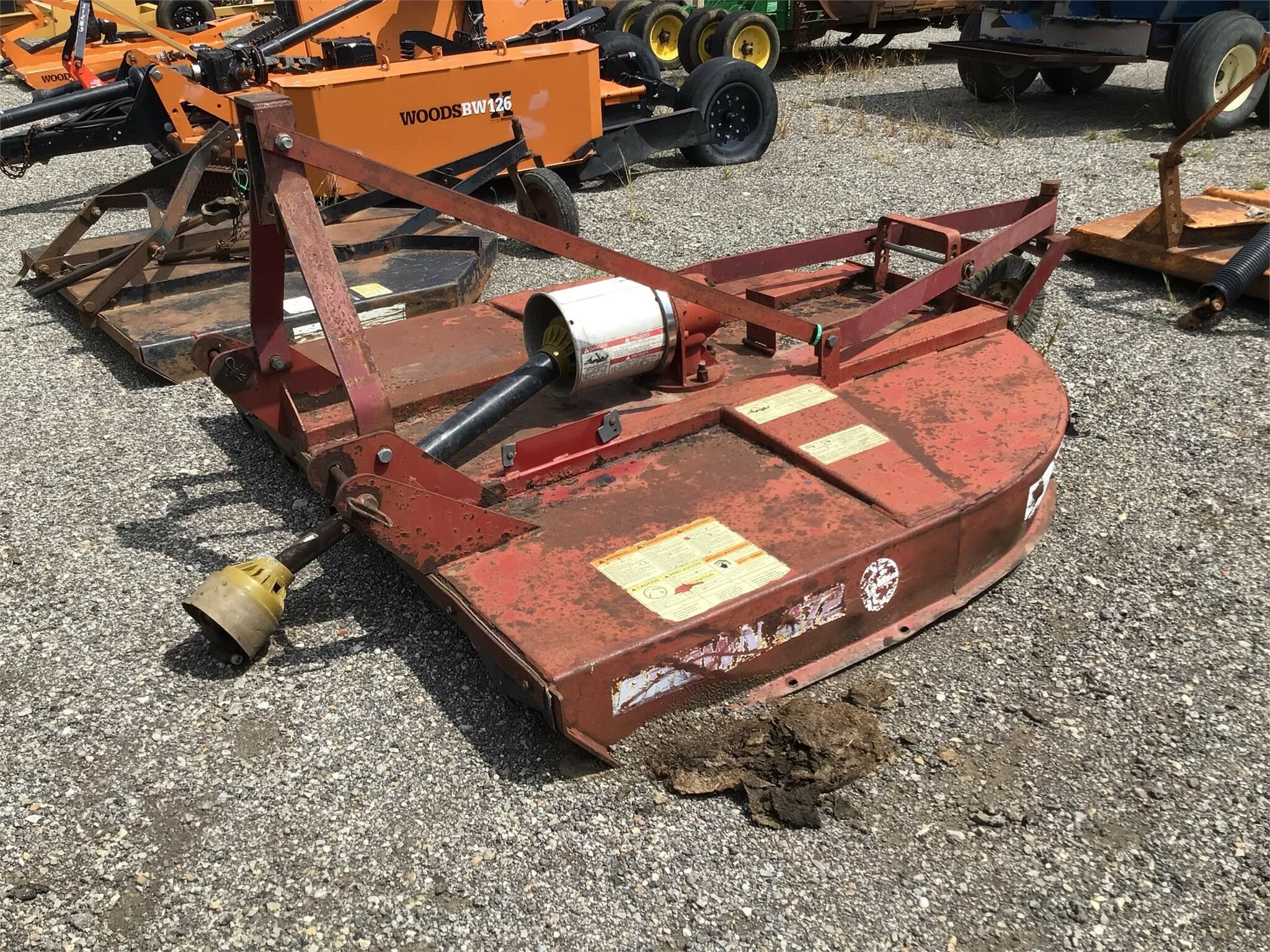 Brown 472 Rotary Cutter 1,950 Machinery Pete