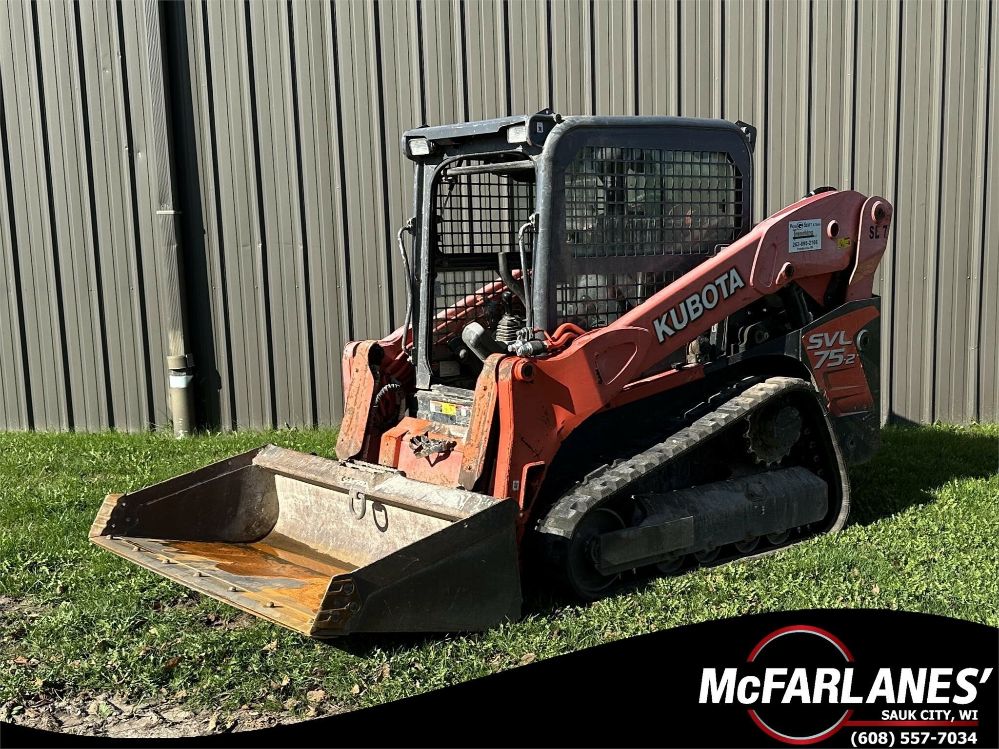 2014 Kubota SVL75 Skid Steer 29,995 Machinery Pete