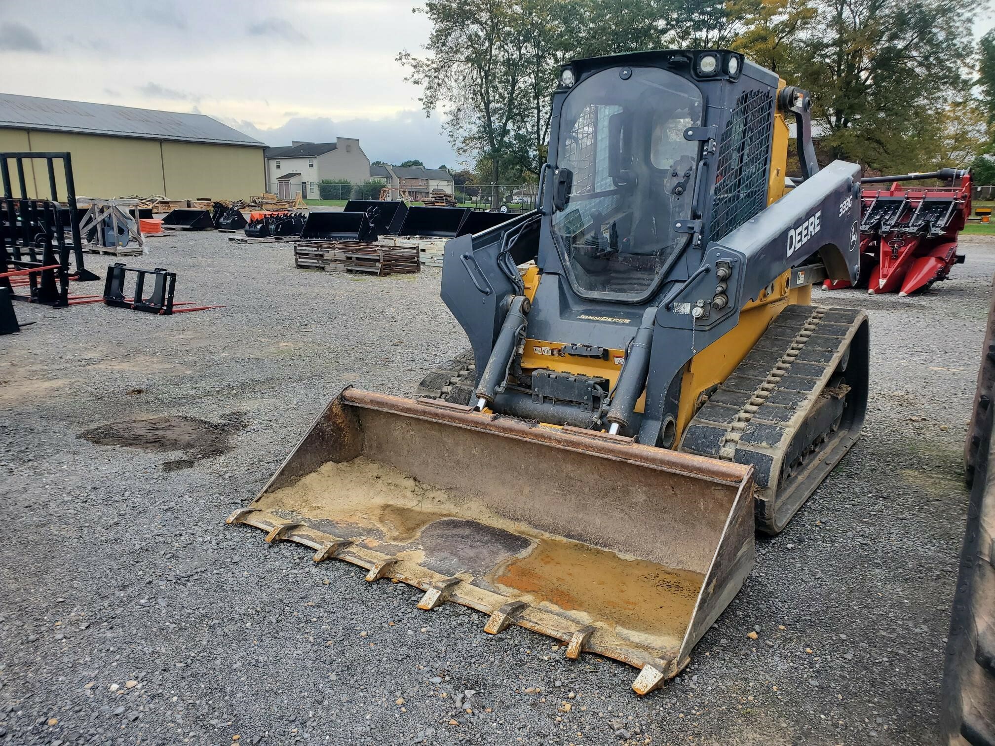 2016 Deere 333G Skid Steer 57,500 Machinery Pete