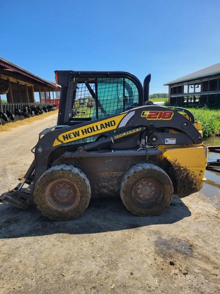 2018 New Holland L218 Skid Steer 14,500 Machinery Pete