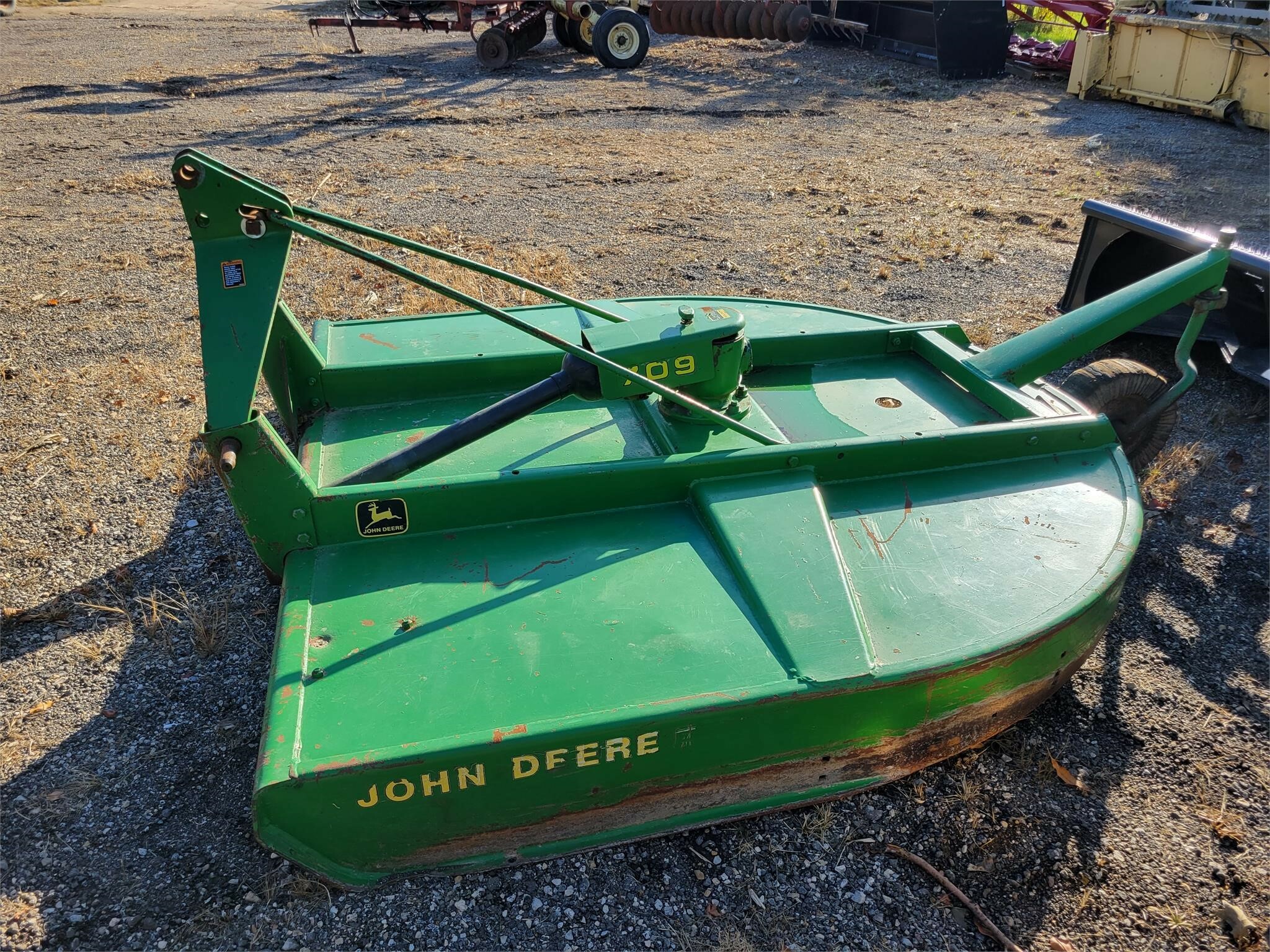 John Deere 709 Rotary Cutter 2,495 Machinery Pete