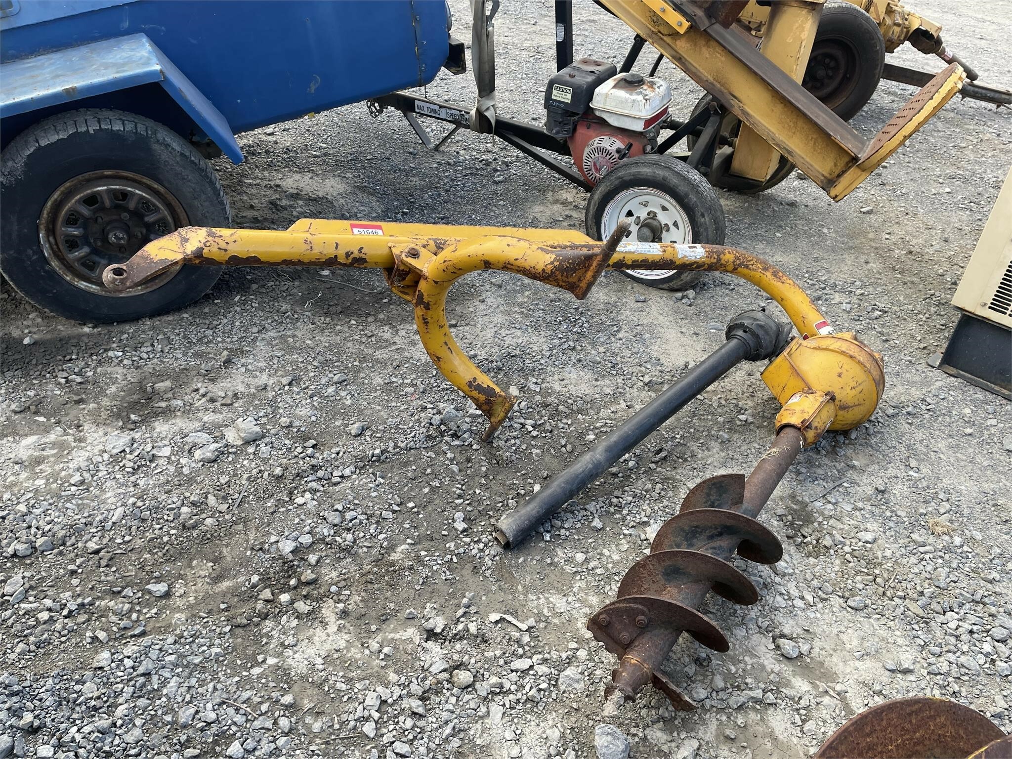 Danuser F8 Post Hole Digger 1,150 Machinery Pete