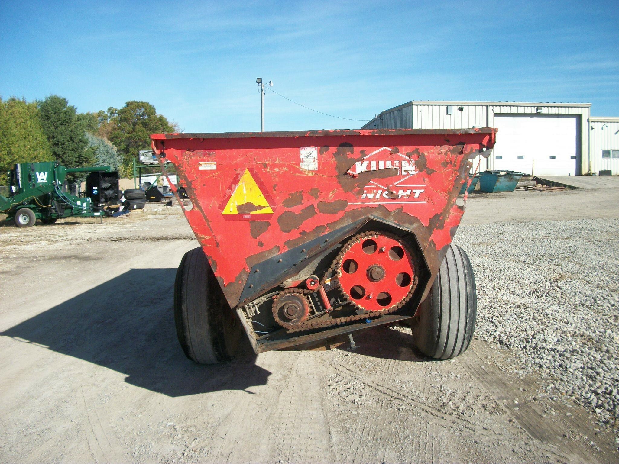 Kuhn Knight 8124 Manure Spreader 6,800 Machinery Pete