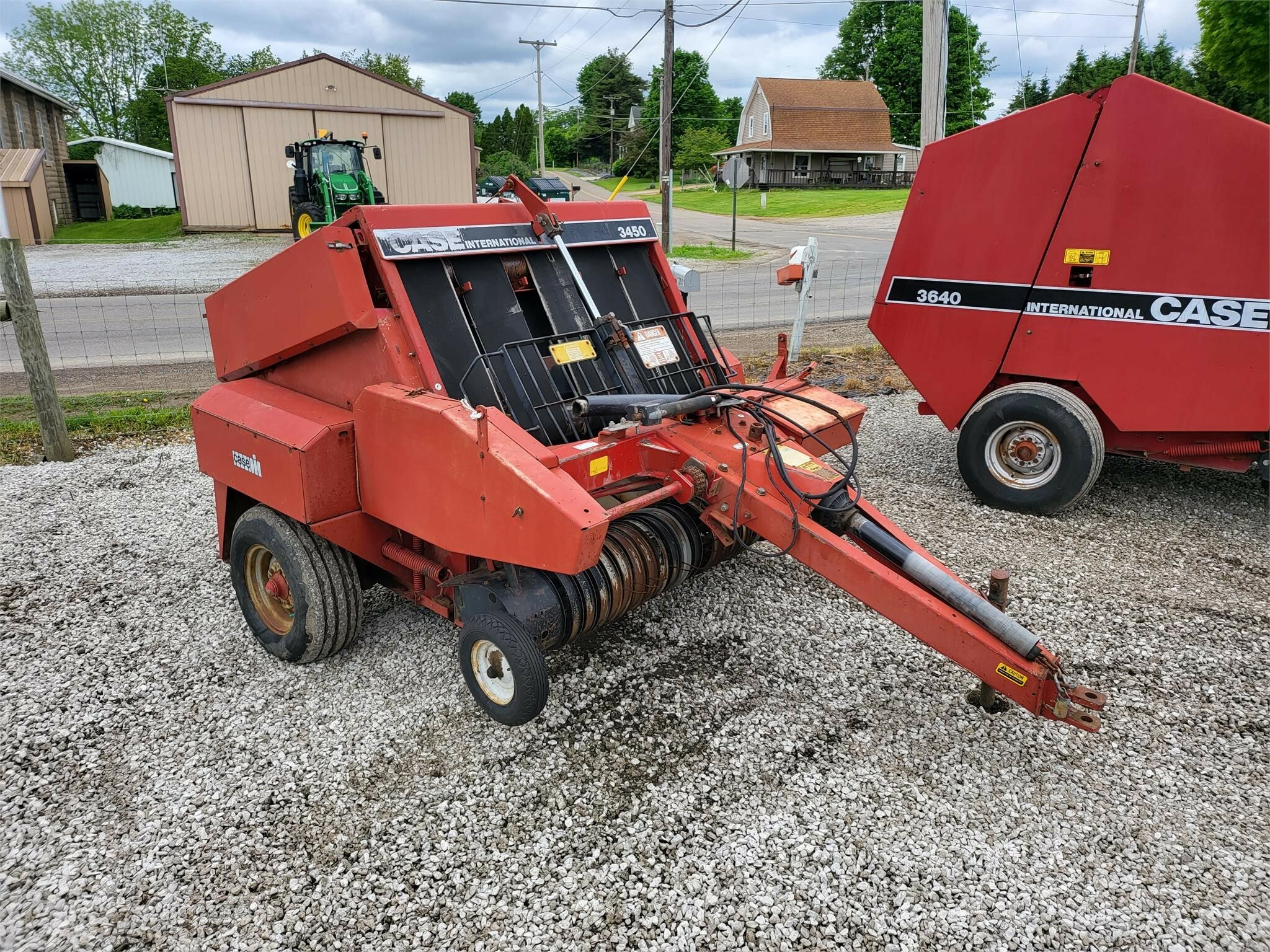 Case IH 3450 Round Baler 3,750 Machinery Pete