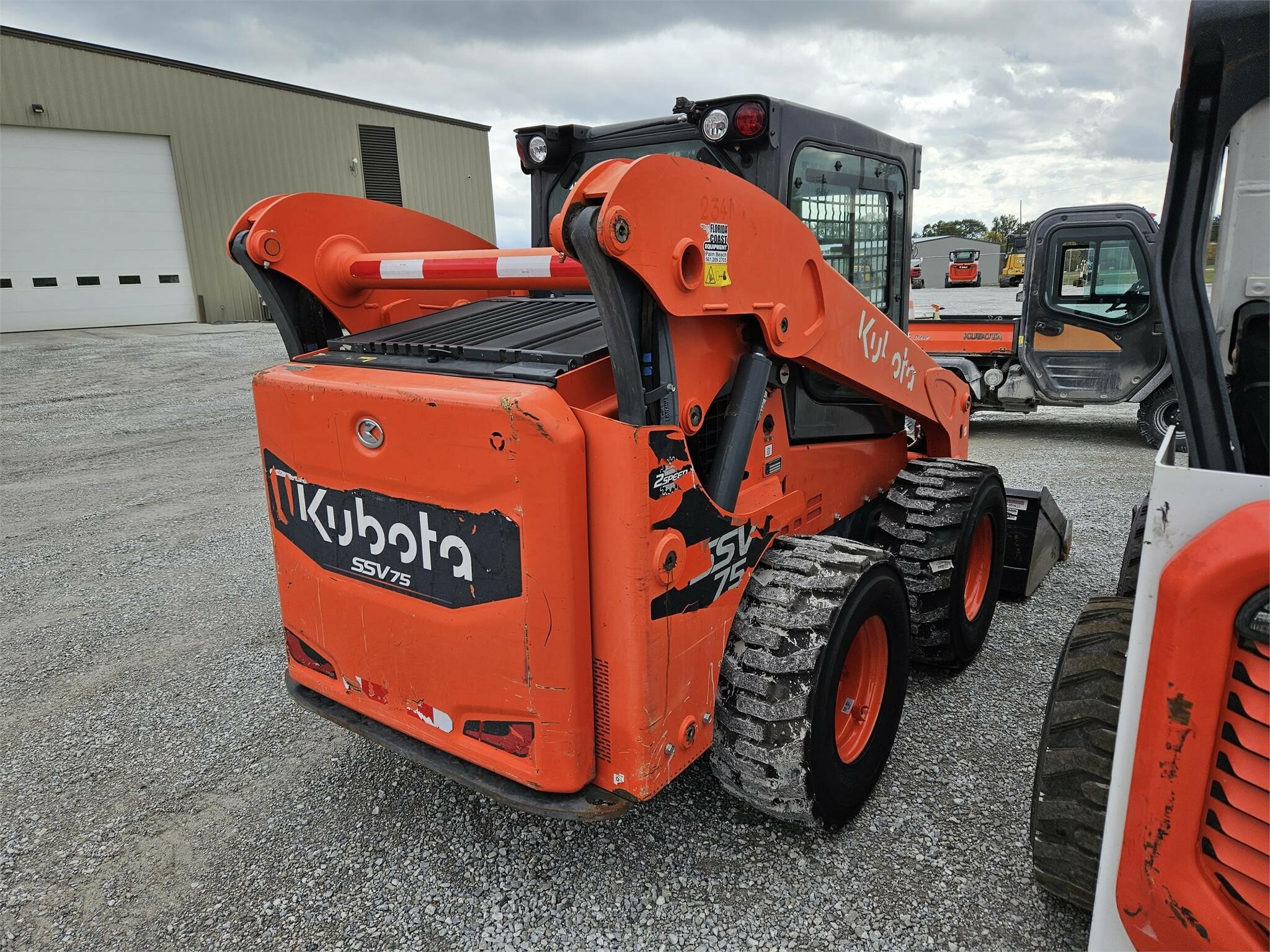2021 Kubota SSV75 Skid Steer 34,500 Machinery Pete