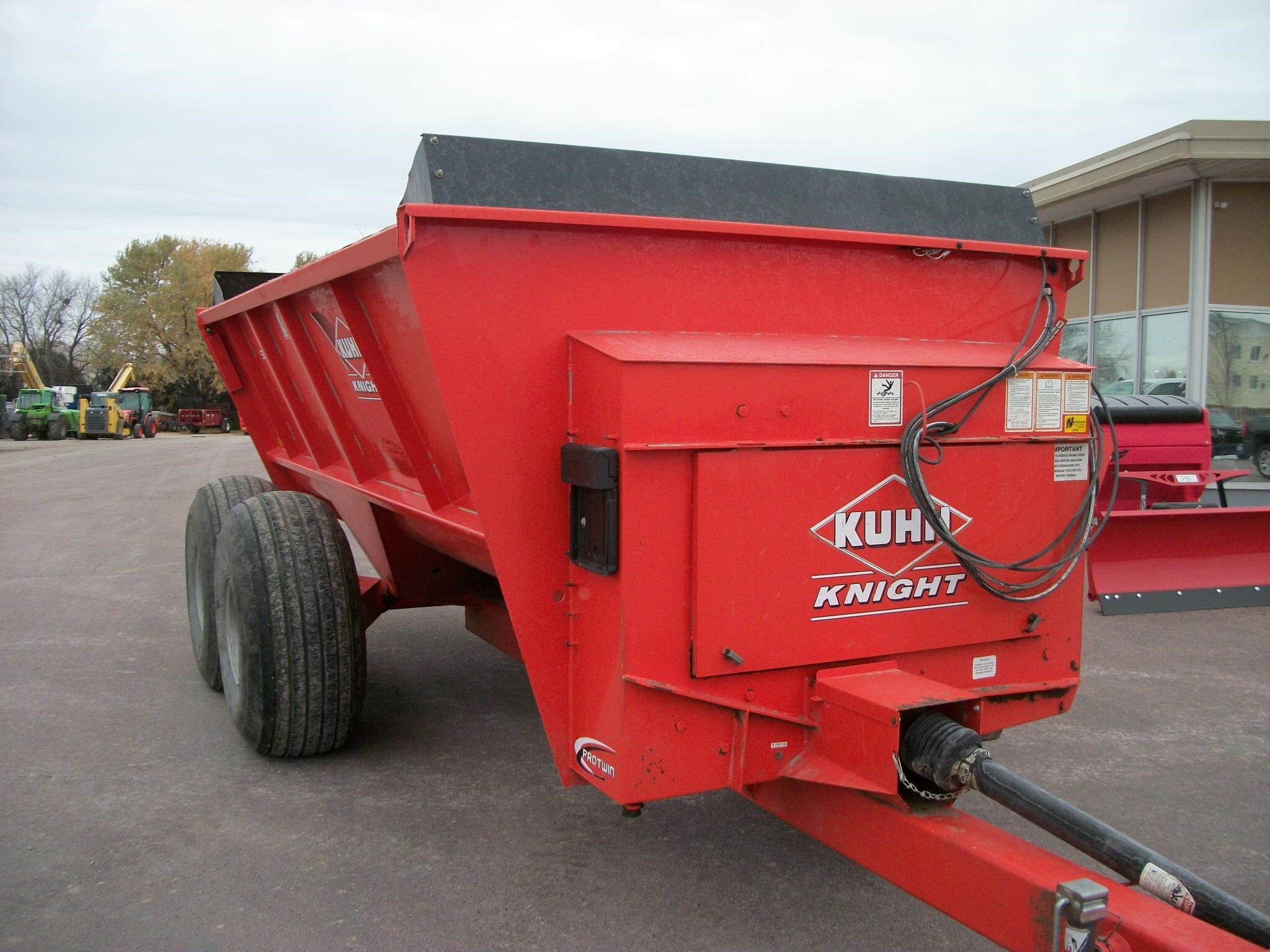 2017 Kuhn Knight 8124 Manure Spreader 34,500 Machinery Pete