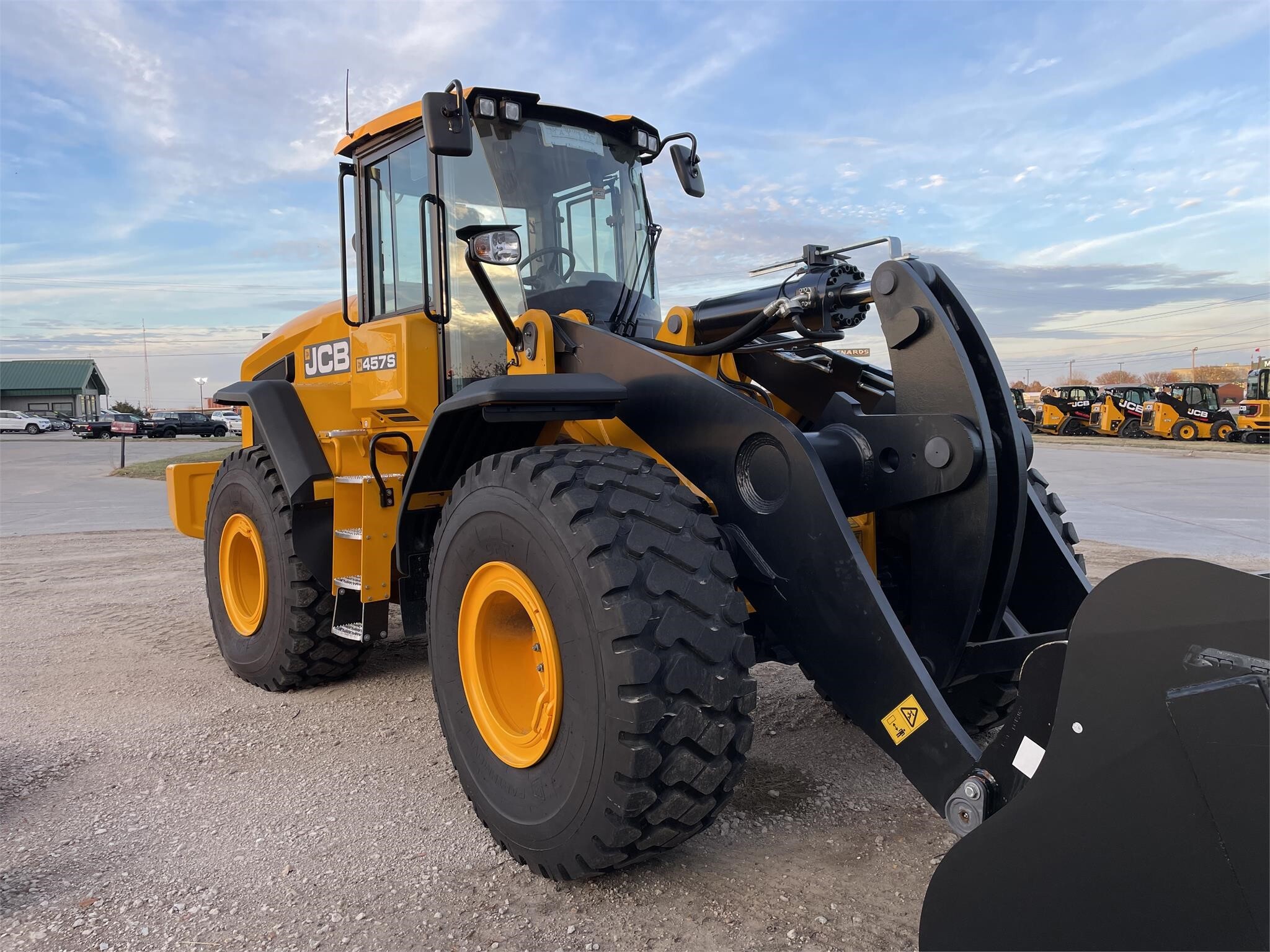 2023 JCB 457 Wheel Loader Call Machinery Pete