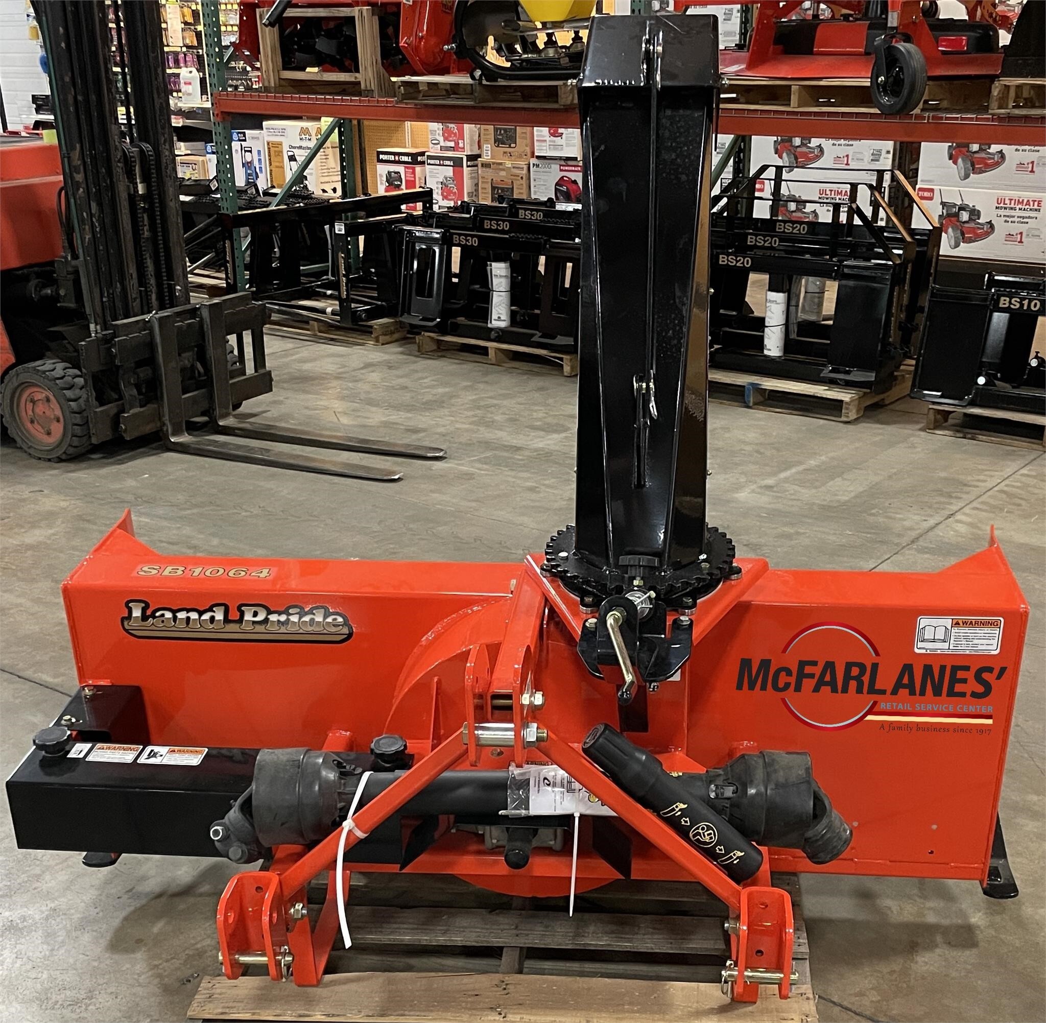 2024 Land Pride SB1064 Snow Blower Call Machinery Pete