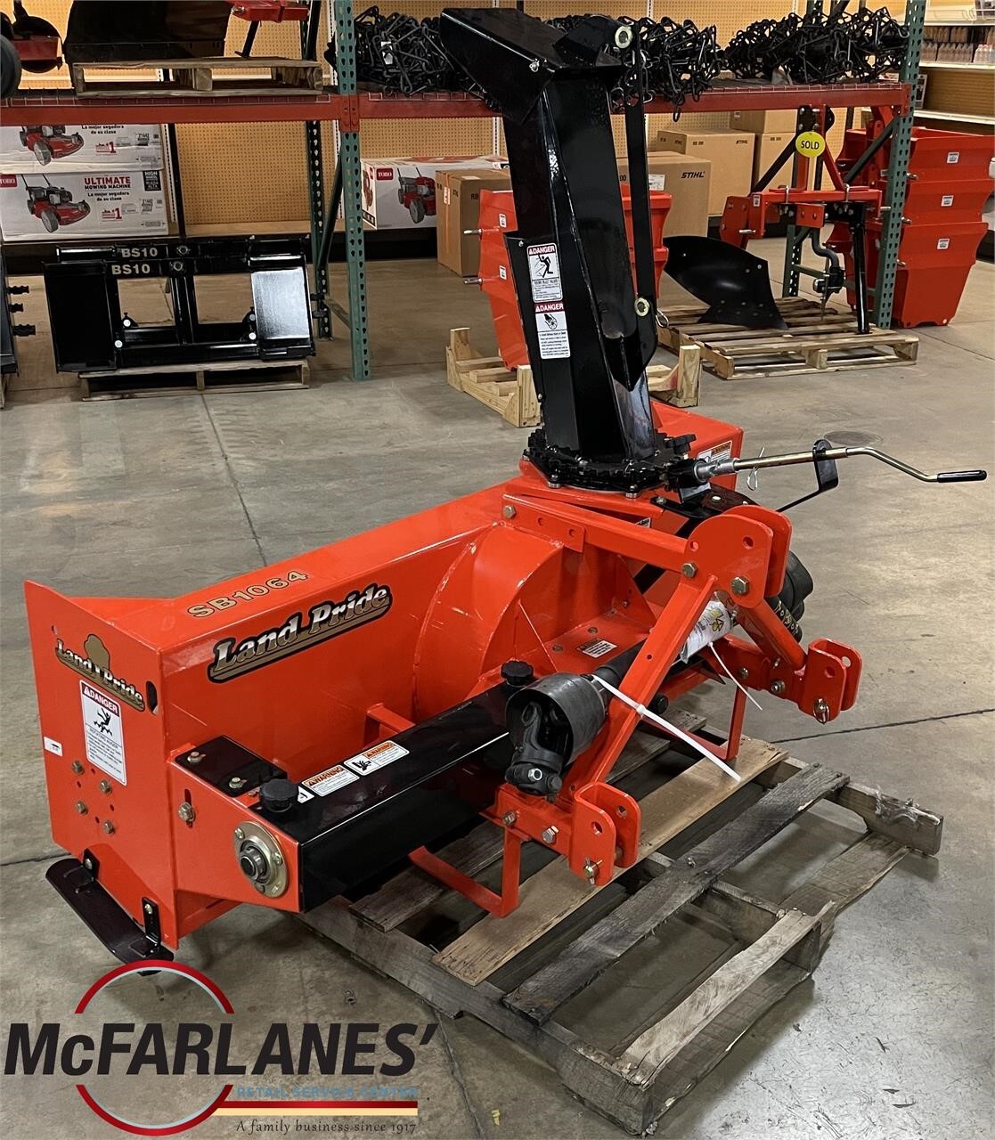 2024 Land Pride SB1064 Snow Blower Call Machinery Pete