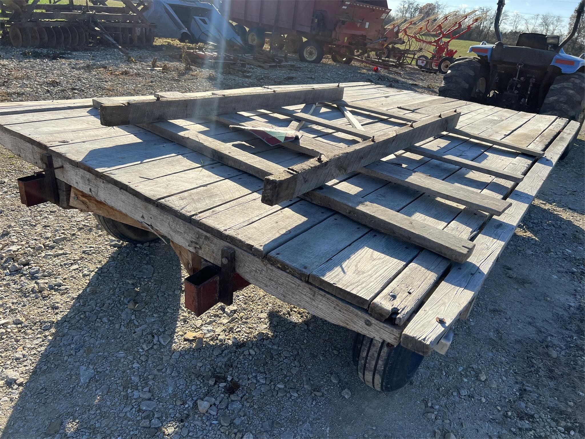 Oliver 5025 Flatbed Trailer 695 Machinery Pete