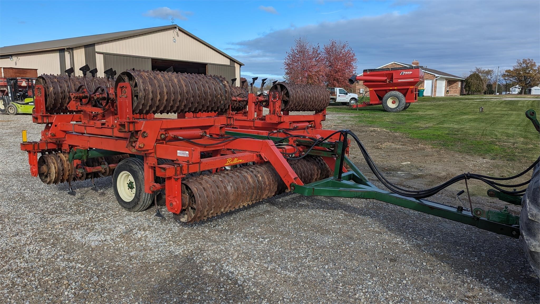 Brillion Cultimulcher Mulchers / Cultipacker 29,000 Machinery Pete