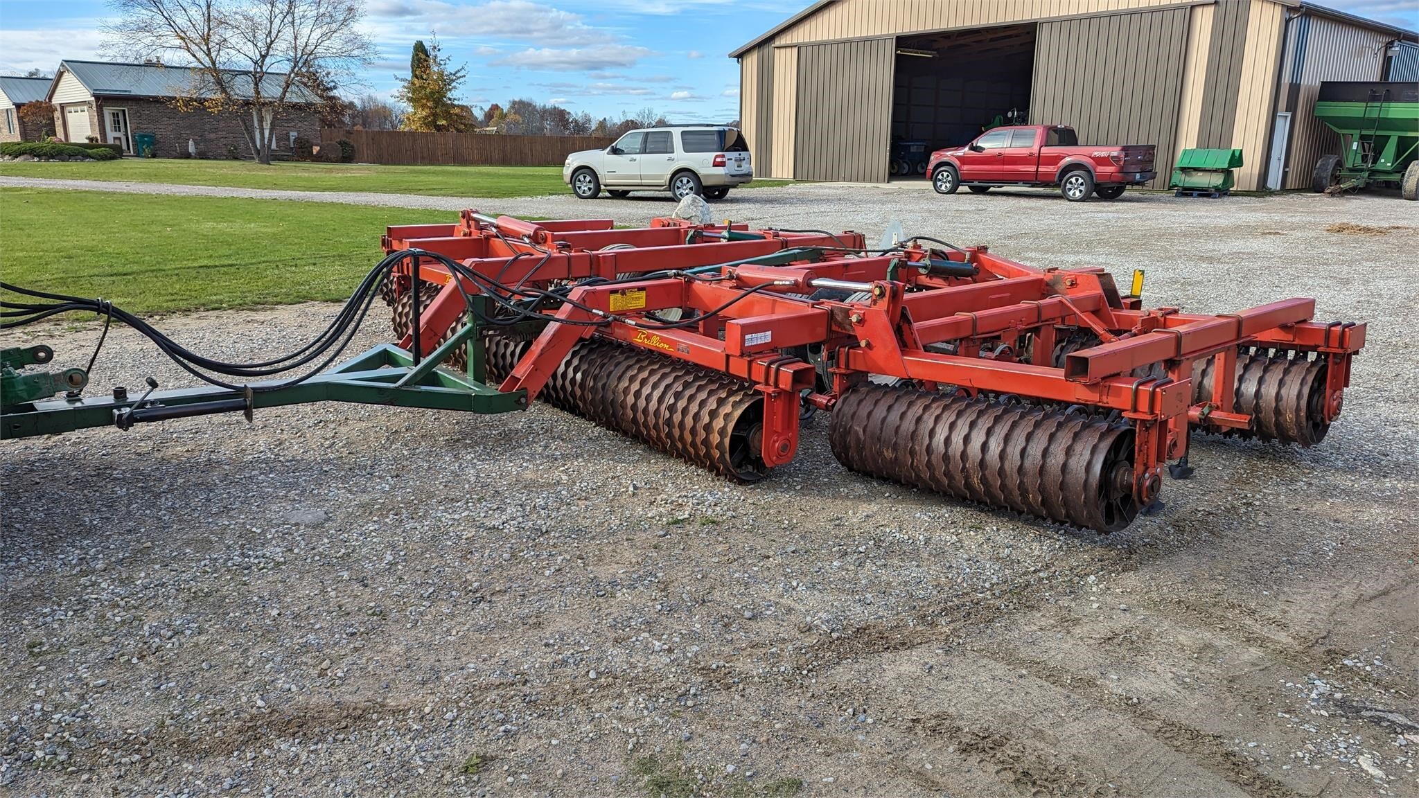 Brillion Cultimulcher Mulchers / Cultipacker 29,000 Machinery Pete
